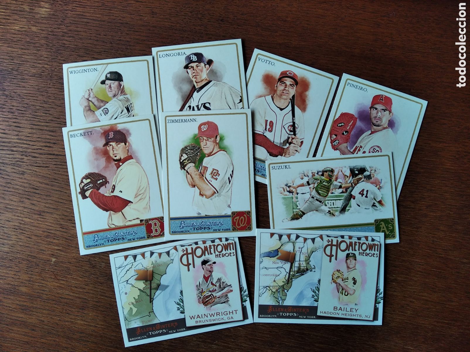 Coleccionismo deportivo: Allen & Ginter 2011 - Lote