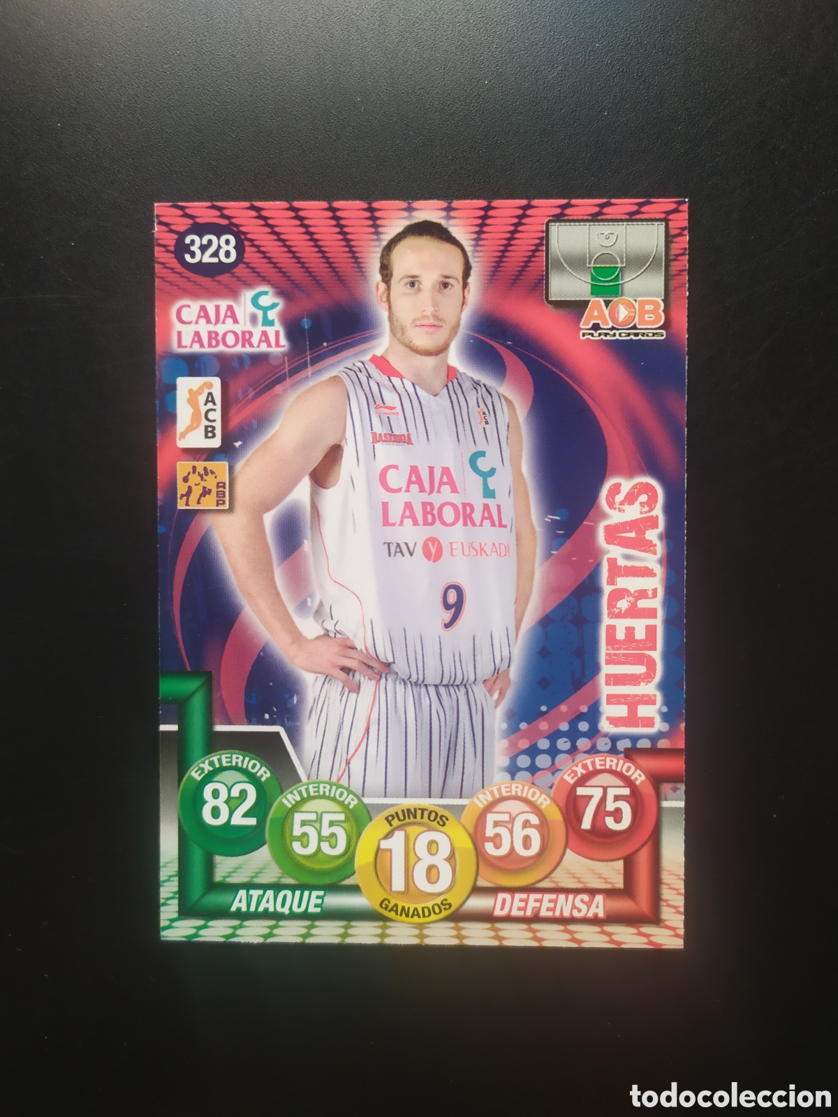 Coleccionismo deportivo: Baloncesto ACB play cards 2010 2011 panini Marcelinho Huertas n&deg; 328 Caja Laboral