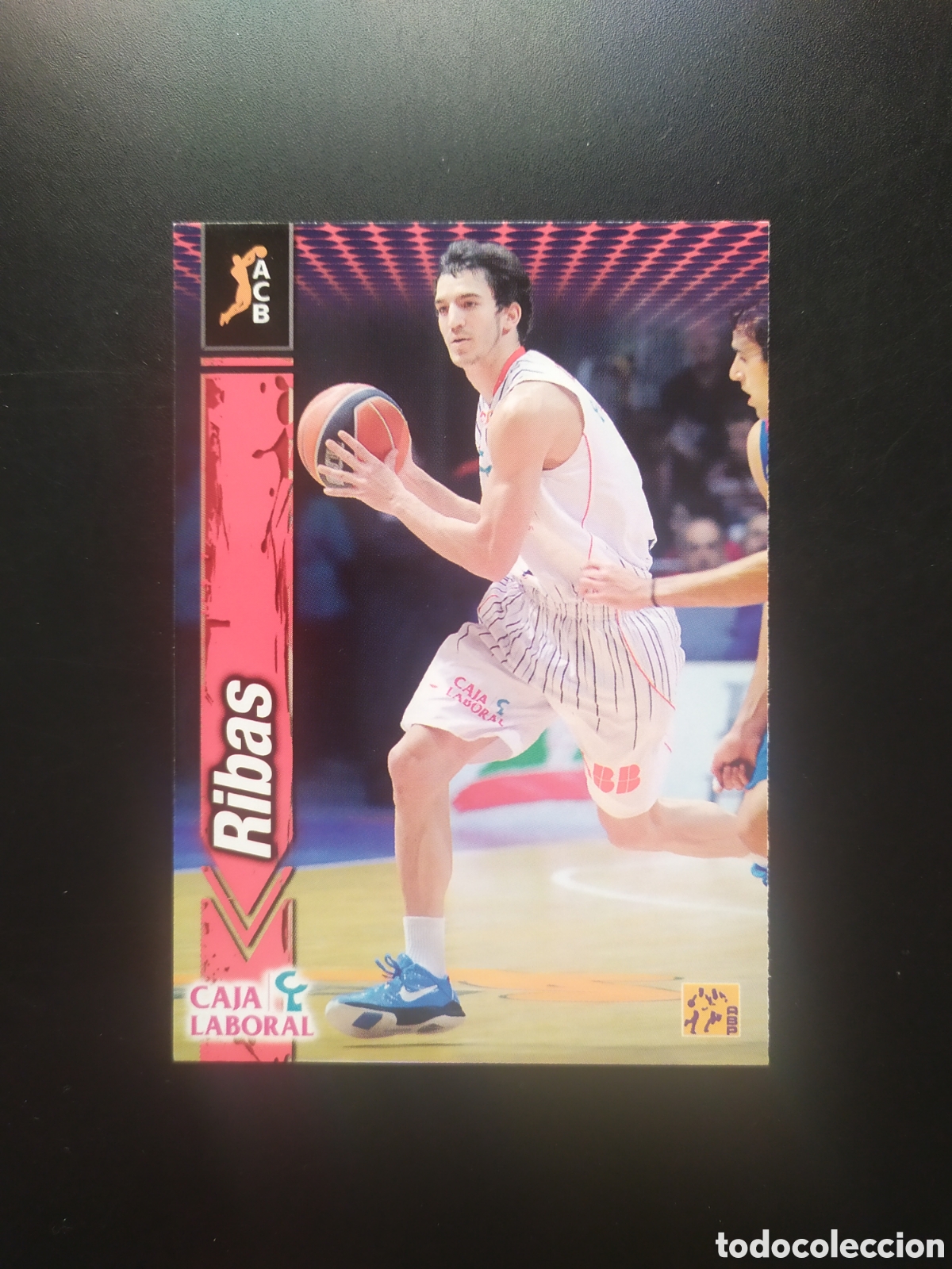 Coleccionismo deportivo: Baloncesto ACB play cards 2010 2011 panini Ribas n&deg; 113 Caja Laboral