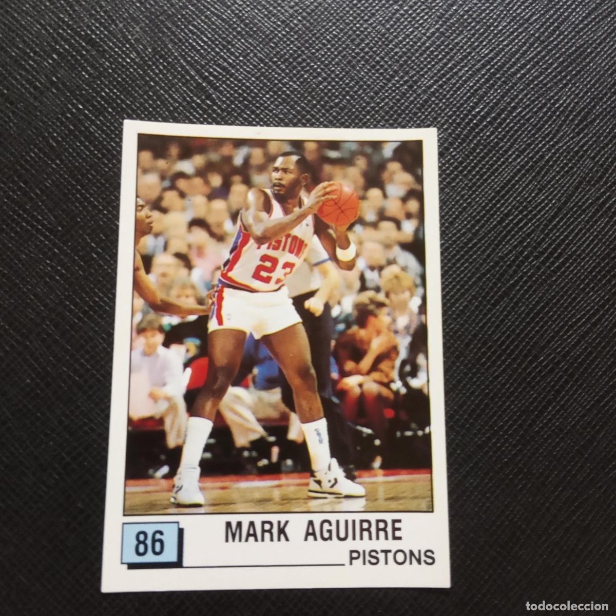Coleccionismo deportivo: 86 MARK AGUIRRE PISTONS PANINI 1990 BASKET NBA 90 CROMO BALONCESTO - SIN PEGAR - A53 PG28