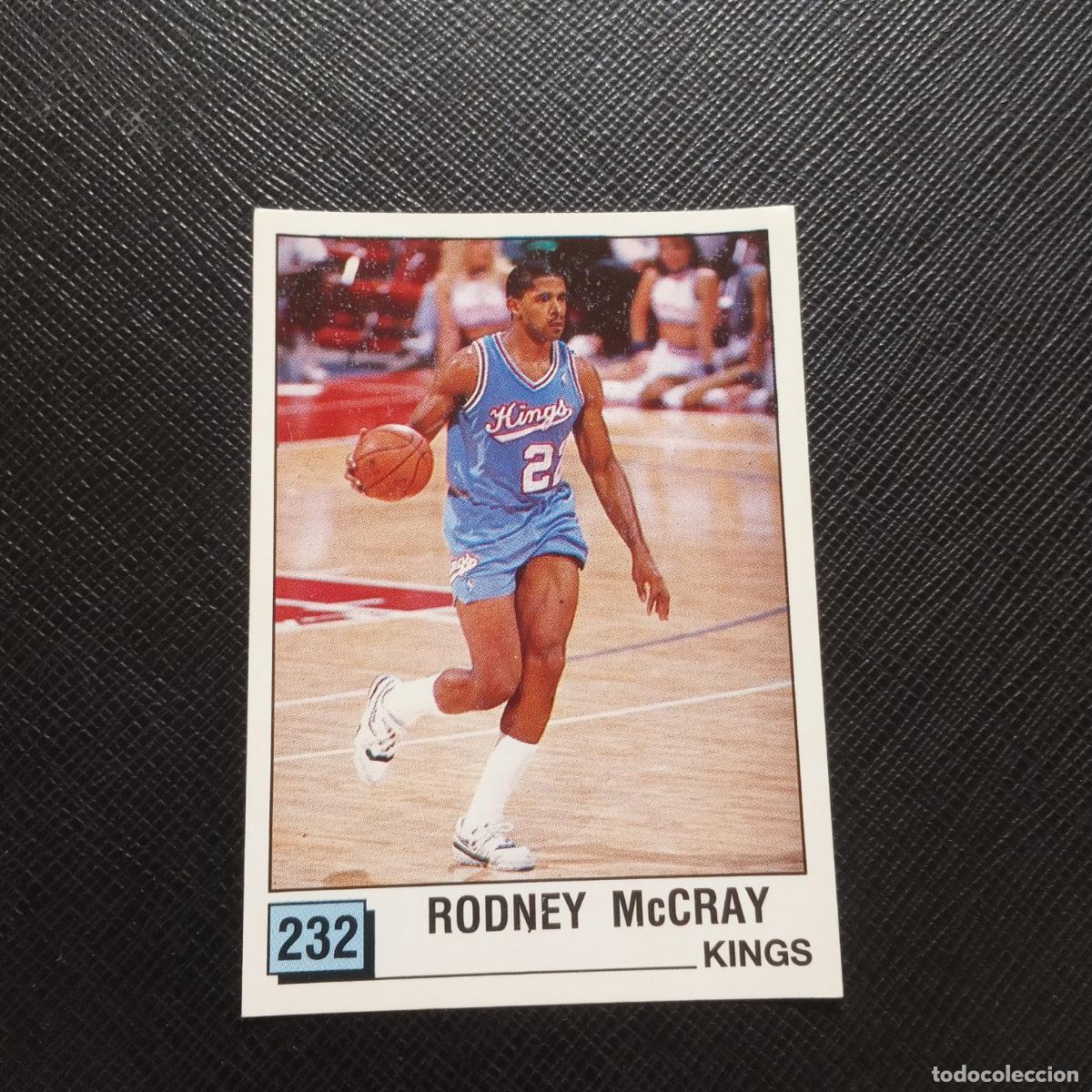 Coleccionismo deportivo: 232 RODNEY McCRAY KINGS PANINI 1990 BASKET NBA 90 CROMO BALONCESTO - SIN PEGAR - A53 PG46