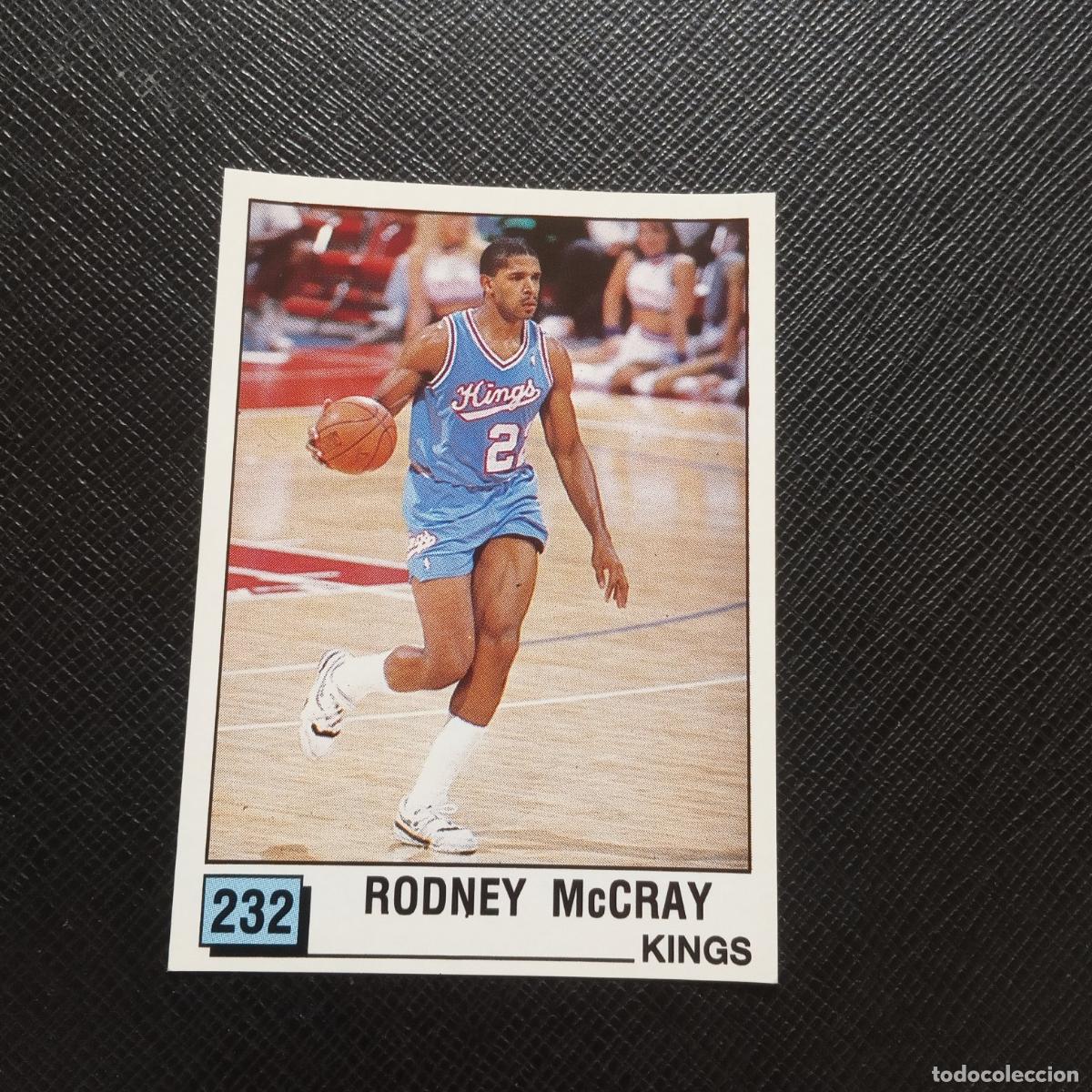 Coleccionismo deportivo: 232 RODNEY McCRAY KINGS PANINI 1990 BASKET NBA 90 CROMO BALONCESTO - SIN PEGAR - A53 PG46 B