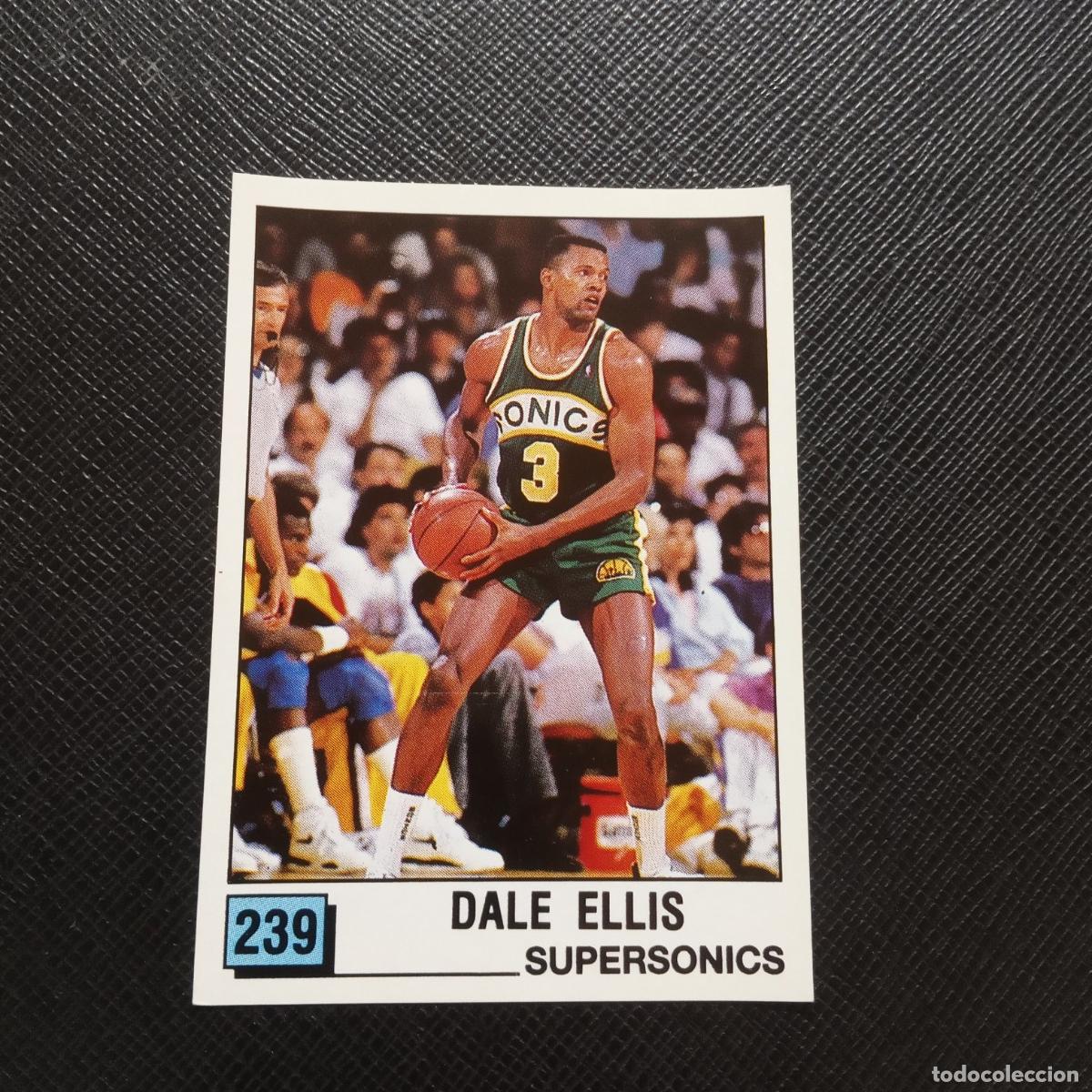 Coleccionismo deportivo: 239 DELE ELLIS SUPERSONICS PANINI 1990 BASKET NBA 90 CROMO BALONCESTO - SIN PEGAR - A53 PG109