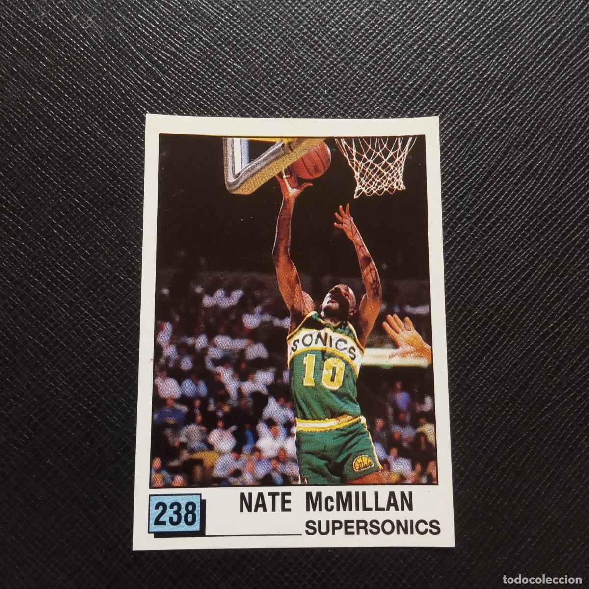 Sammelleidenschaft Sport: 238 NATE McMILLAN SUPERSONICS PANINI 1990 BASKET NBA 90 CROMO BALONCESTO - SIN PEGAR - A53 PG73 B