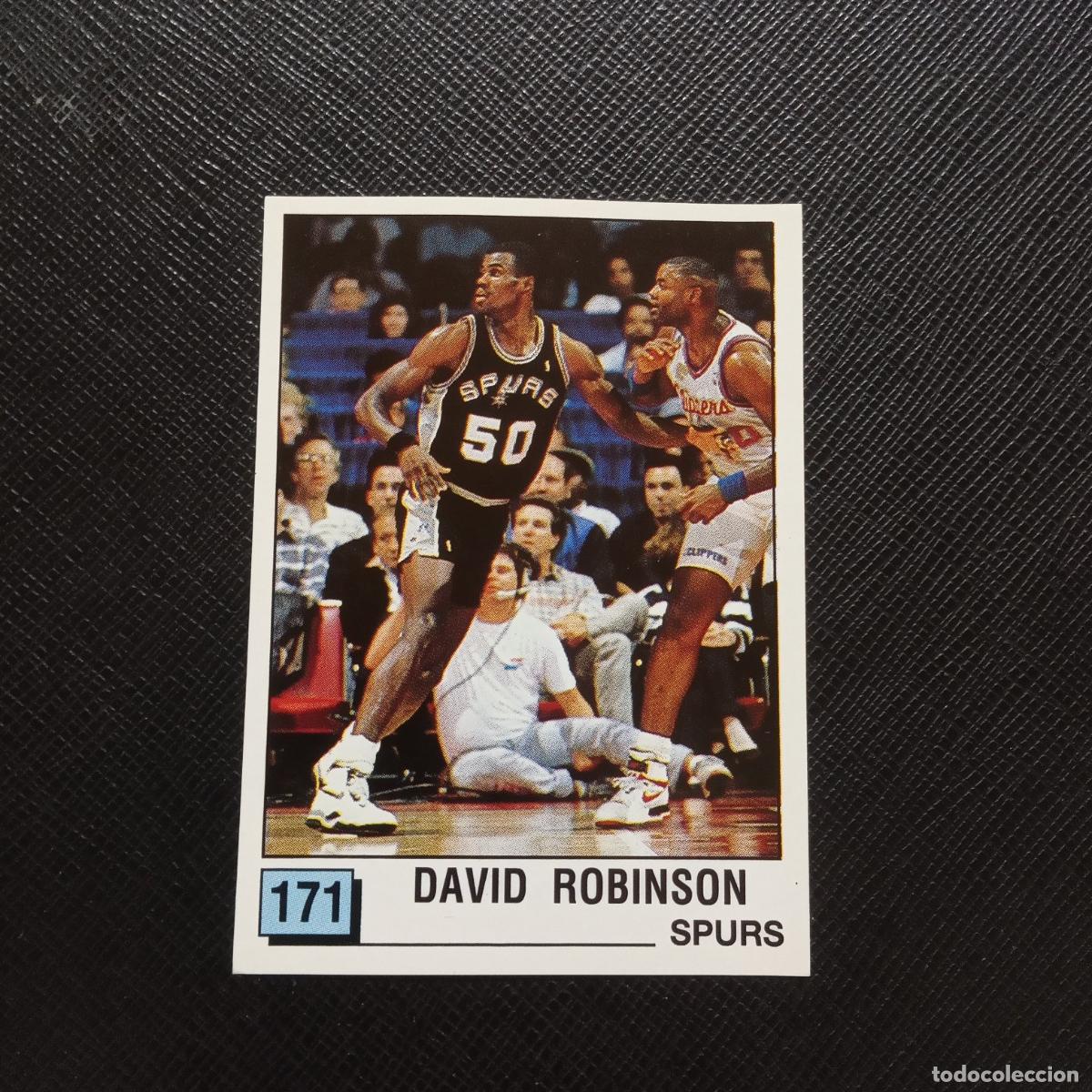 Coleccionismo deportivo: 171 DAVID ROBINSON SPURS PANINI 1990 BASKET NBA 90 CROMO BALONCESTO - SIN PEGAR - A53 PG109