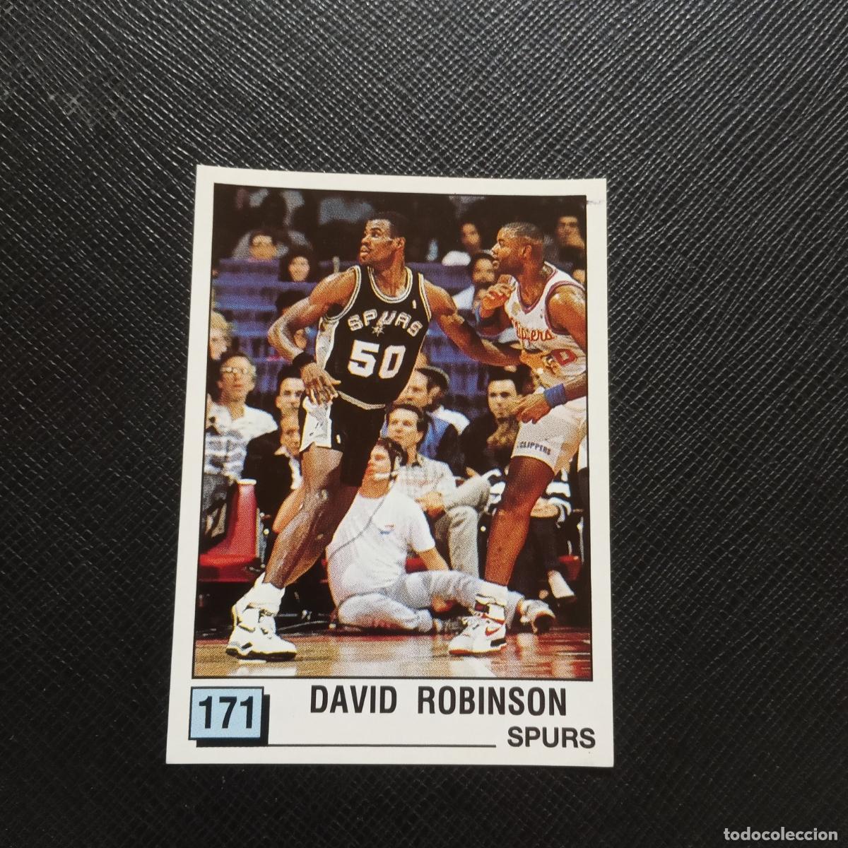 Coleccionismo deportivo: 171 DAVID ROBINSON SPURS PANINI 1990 BASKET NBA 90 CROMO BALONCESTO - SIN PEGAR - A53 PG118