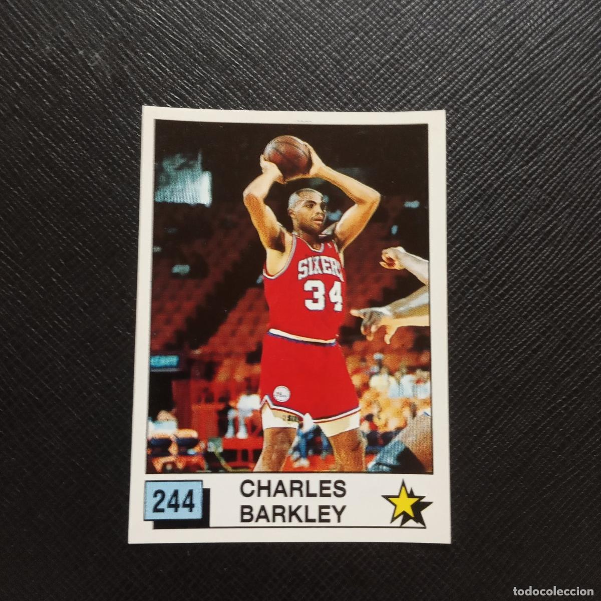 Coleccionismo deportivo: 244 CHARLES BARKLEY PANINI 1990 BASKET NBA 90 CROMO BALONCESTO - SIN PEGAR - A53 PG118