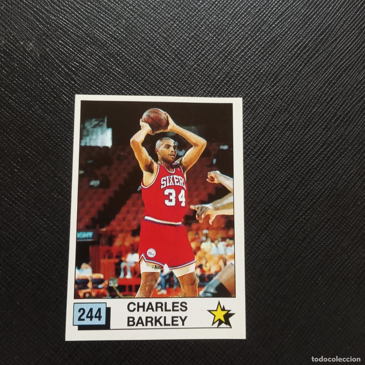 Coleccionismo deportivo: 244 CHARLES BARKLEY PANINI 1990 BASKET NBA 90 CROMO BALONCESTO - SIN PEGAR - A53 PG118 B
