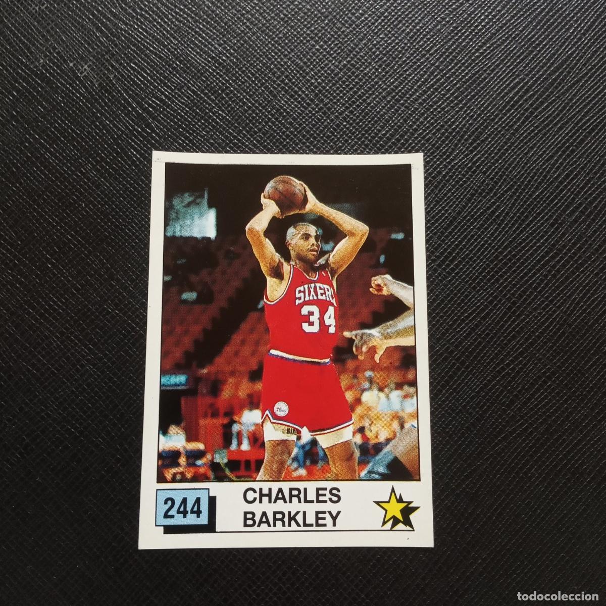 Sports collectibles: 244 CHARLES BARKLEY PANINI 1990 BASKET NBA 90 CROMO BALONCESTO - SIN PEGAR - A53 PG127