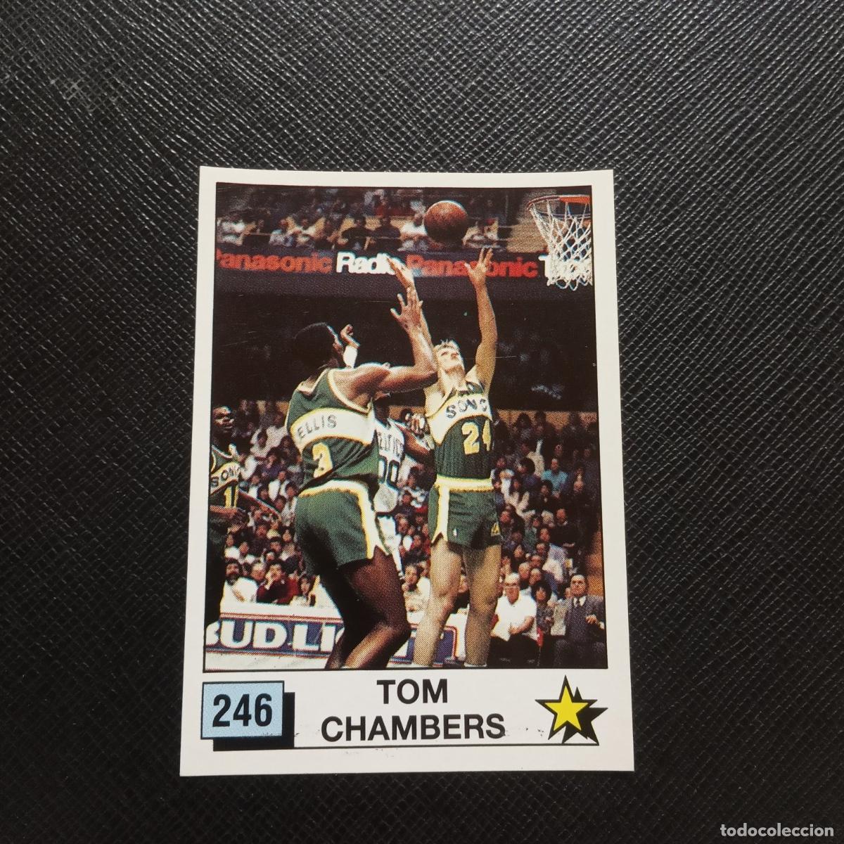 Collezionismo sportivo: 246 TOM CHAMBERS PANINI 1990 BASKET NBA 90 CROMO BALONCESTO - SIN PEGAR - A53 PG136 B