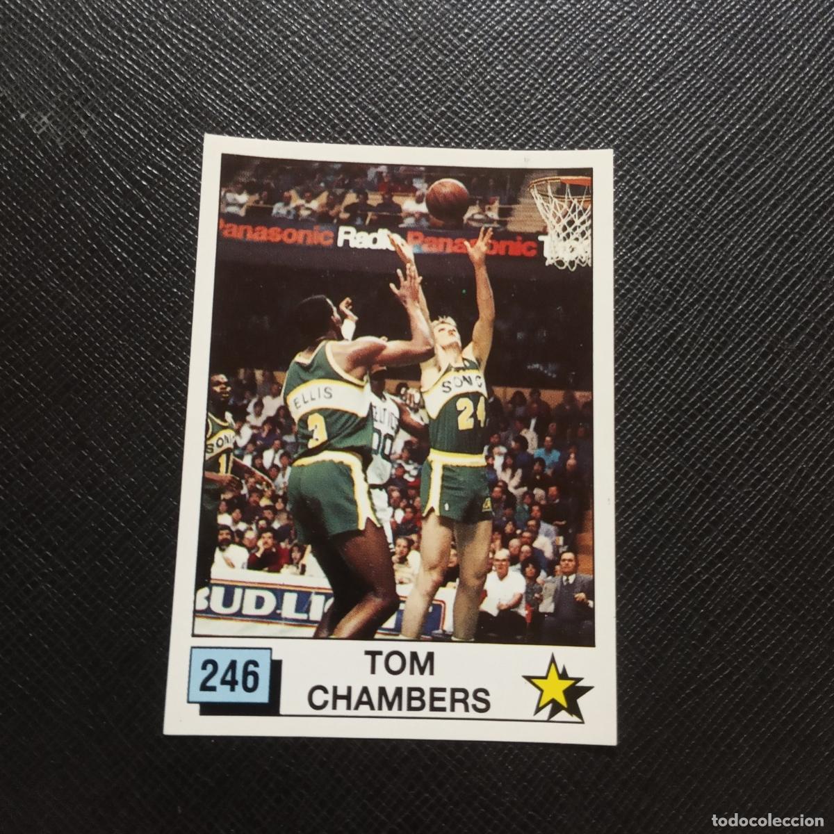 Collezionismo sportivo: 246 TOM CHAMBERS PANINI 1990 BASKET NBA 90 CROMO BALONCESTO - SIN PEGAR - A53 PG145