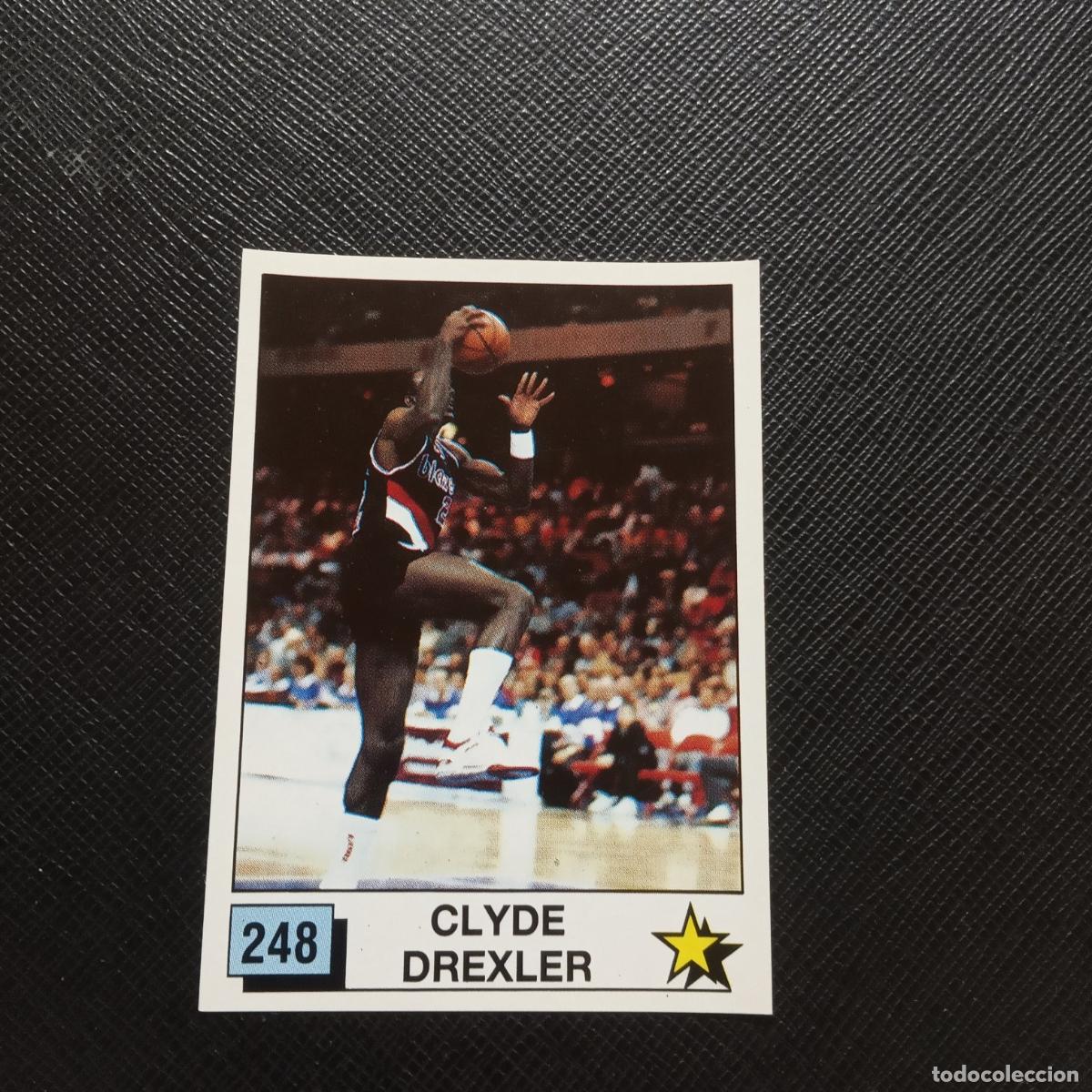 Collezionismo sportivo: 248 CLYDE DREXLER PANINI 1990 BASKET NBA 90 CROMO BALONCESTO - SIN PEGAR - A53 PG135