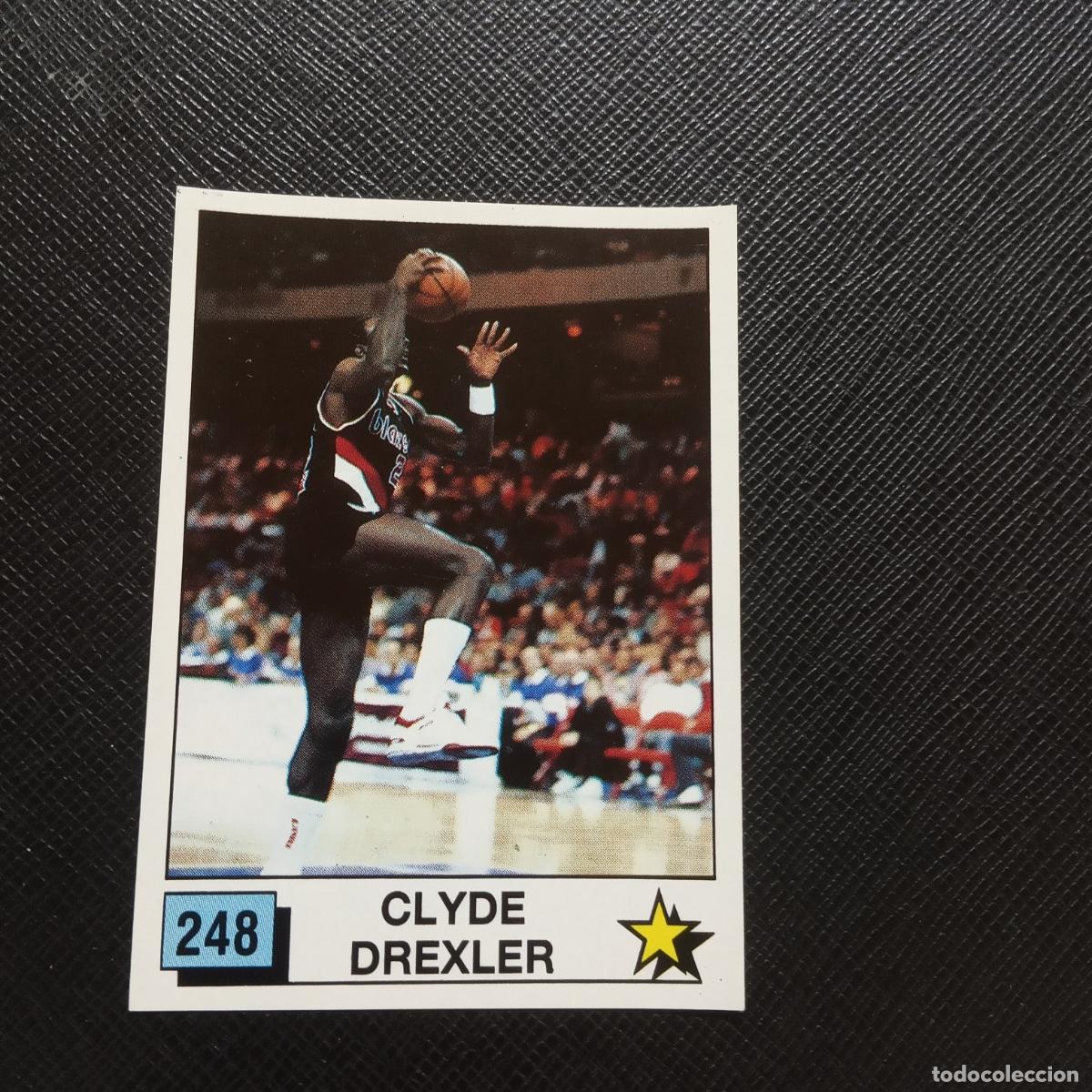 Collezionismo sportivo: 248 CLYDE DREXLER PANINI 1990 BASKET NBA 90 CROMO BALONCESTO - SIN PEGAR - A53 PG135 B