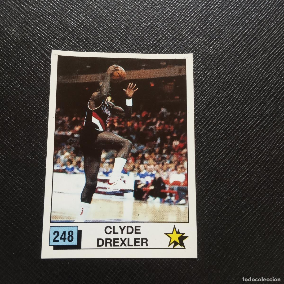 Collezionismo sportivo: 248 CLYDE DREXLER PANINI 1990 BASKET NBA 90 CROMO BALONCESTO - SIN PEGAR - A53 PG163