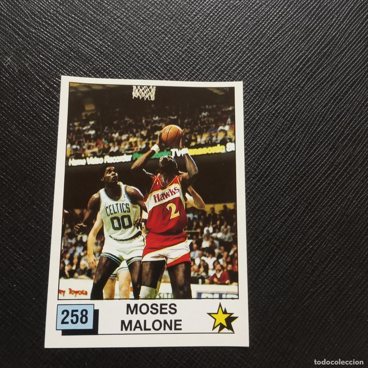 Coleccionismo deportivo: 258 MOSES MALONE PANINI 1990 BASKET NBA 90 CROMO BALONCESTO - SIN PEGAR - A53 PG163