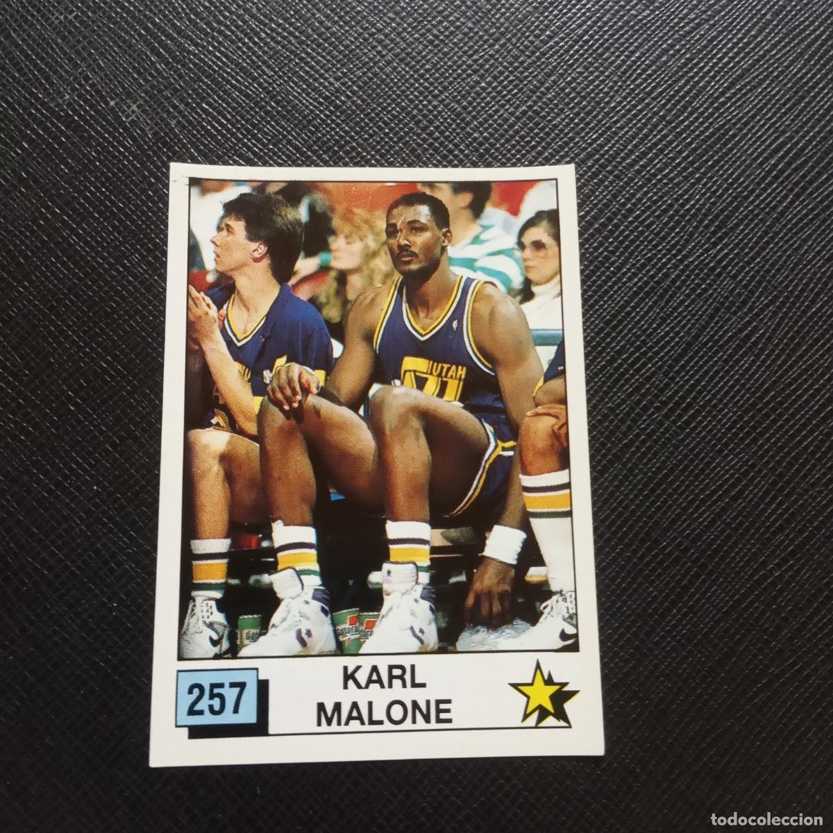Coleccionismo deportivo: 257 KARL MALONE PANINI 1990 BASKET NBA 90 CROMO BALONCESTO - SIN PEGAR - A53 PG172