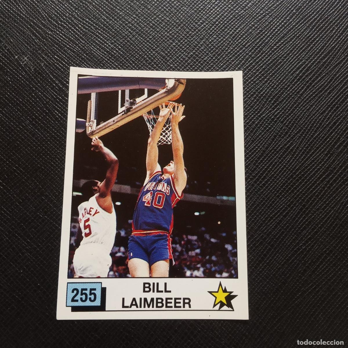 Coleccionismo deportivo: 255 BILL LAIMBEER PANINI 1990 BASKET NBA 90 CROMO BALONCESTO - SIN PEGAR - A53 PG172