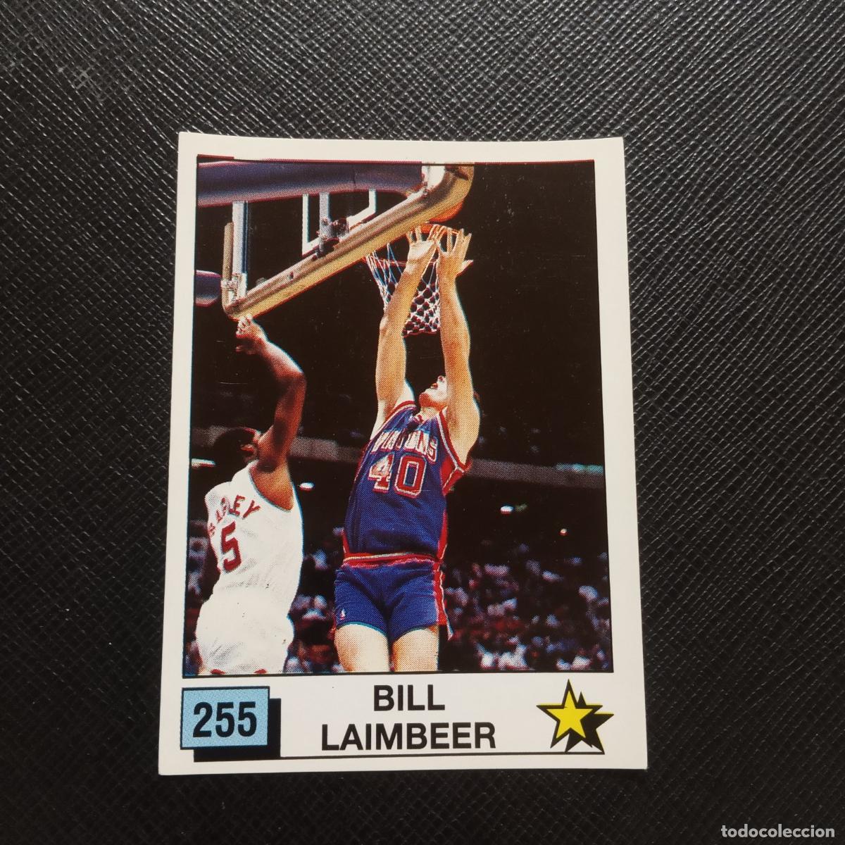 Coleccionismo deportivo: 255 BILL LAIMBEER PANINI 1990 BASKET NBA 90 CROMO BALONCESTO - SIN PEGAR - A53 PG172 B