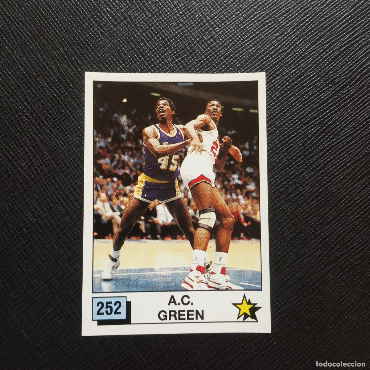 Coleccionismo deportivo: 252 A.C. GREEN PANINI 1990 BASKET NBA 90 CROMO BALONCESTO - SIN PEGAR - A53 PG172