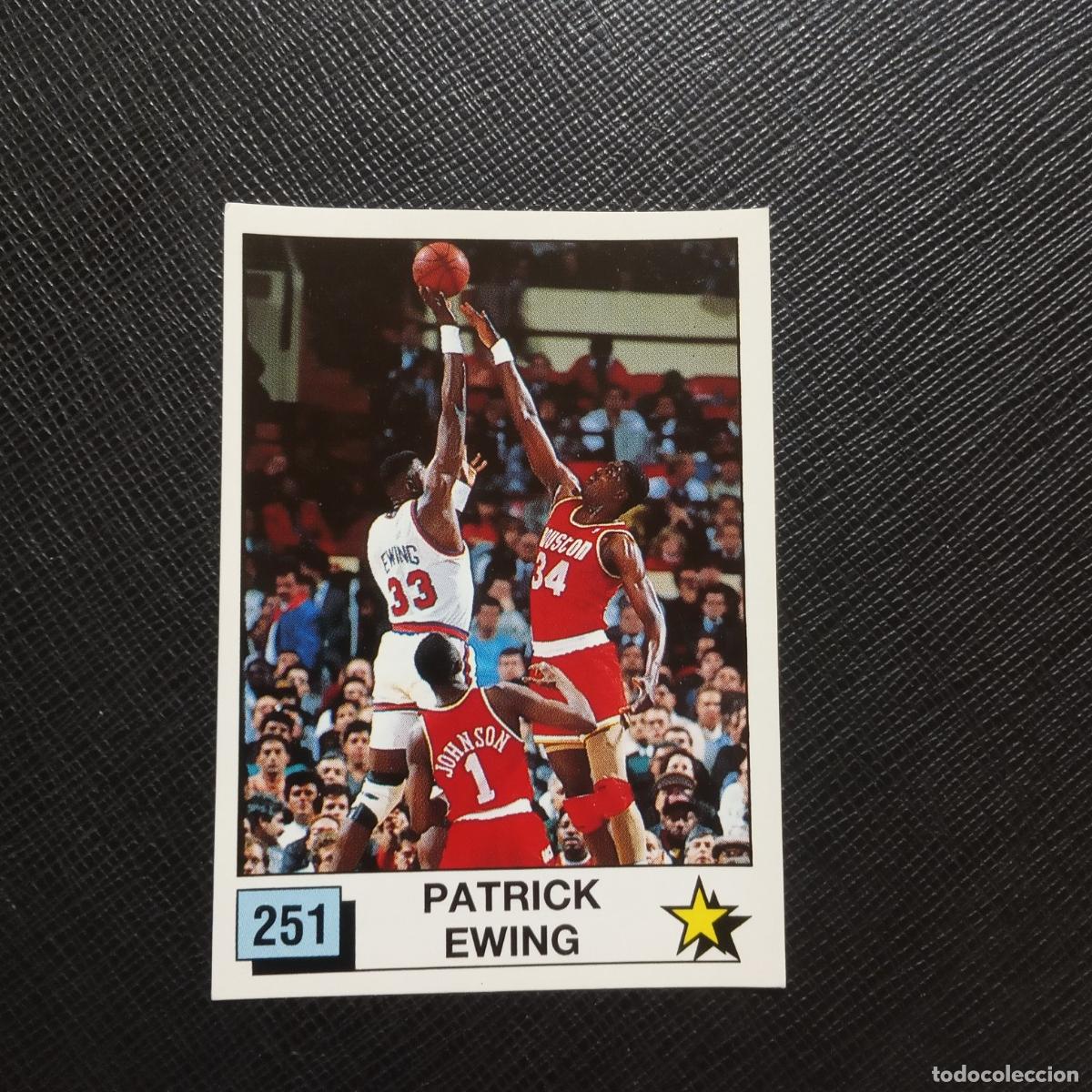 Coleccionismo deportivo: 251 PATRICK EWING PANINI 1990 BASKET NBA 90 CROMO BALONCESTO - SIN PEGAR - A53 PG190