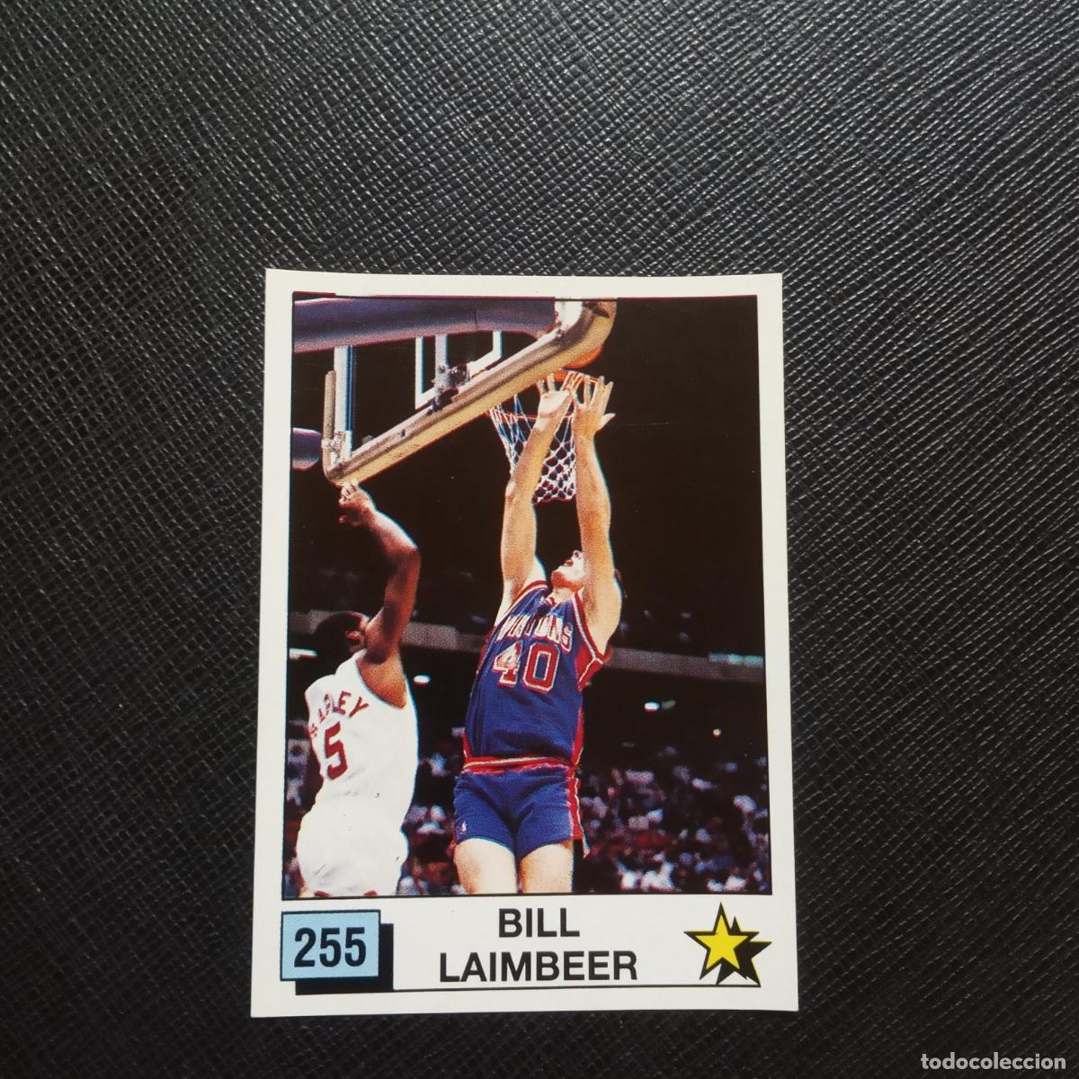 Coleccionismo deportivo: 255 BILL LAIMBEER PANINI 1990 BASKET NBA 90 CROMO BALONCESTO - SIN PEGAR - A53 PG172