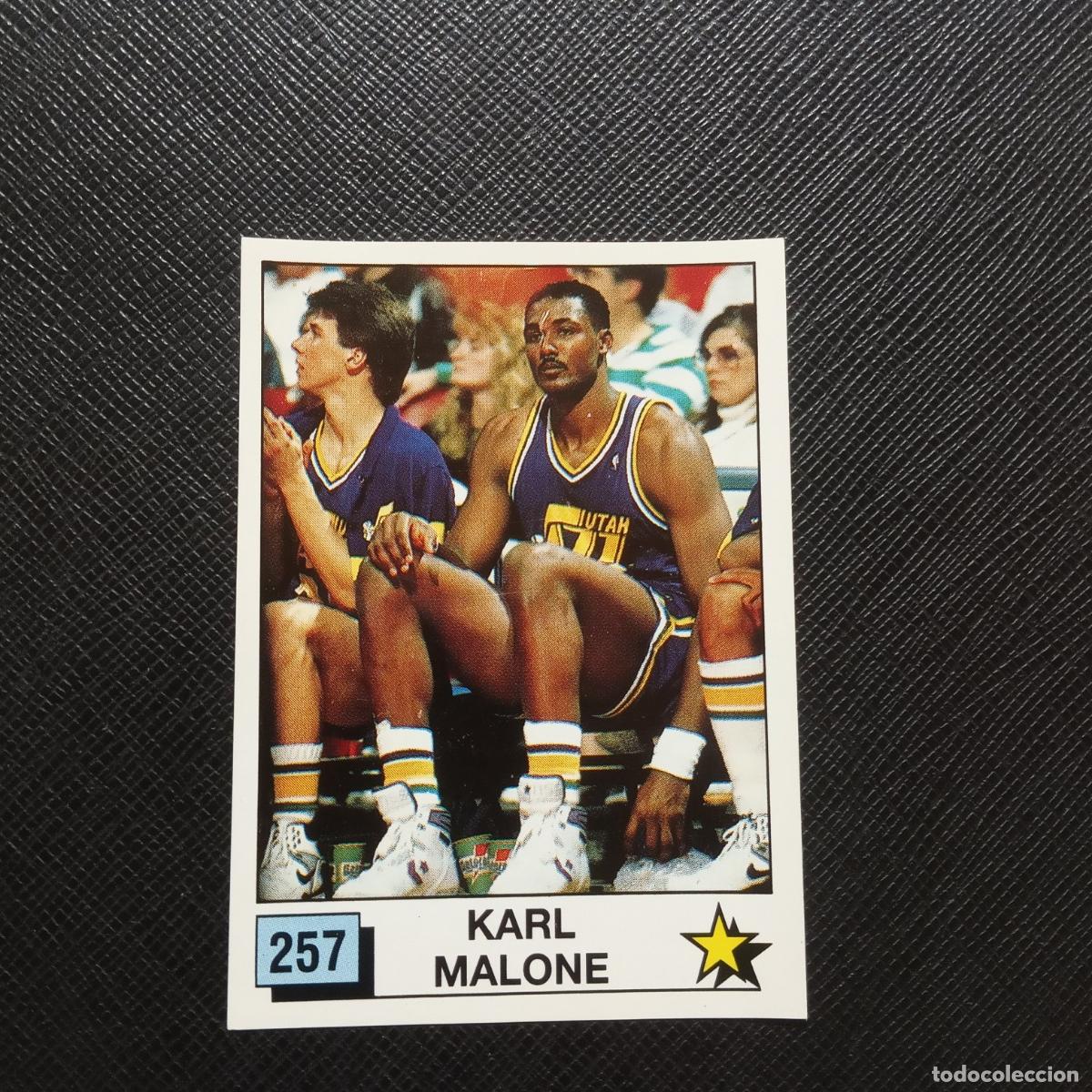 Coleccionismo deportivo: 257 KARL MALONE PANINI 1990 BASKET NBA 90 CROMO BALONCESTO - SIN PEGAR - A53 PG172