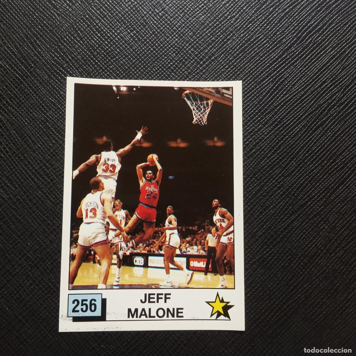 Coleccionismo deportivo: 256 JEFF MALONE PANINI 1990 BASKET NBA 90 CROMO BALONCESTO - SIN PEGAR - A53 PG172