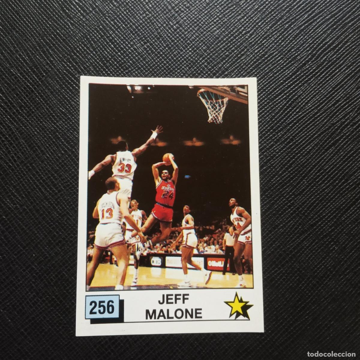 Coleccionismo deportivo: 256 JEFF MALONE PANINI 1990 BASKET NBA 90 CROMO BALONCESTO - SIN PEGAR - A53 PG172 B