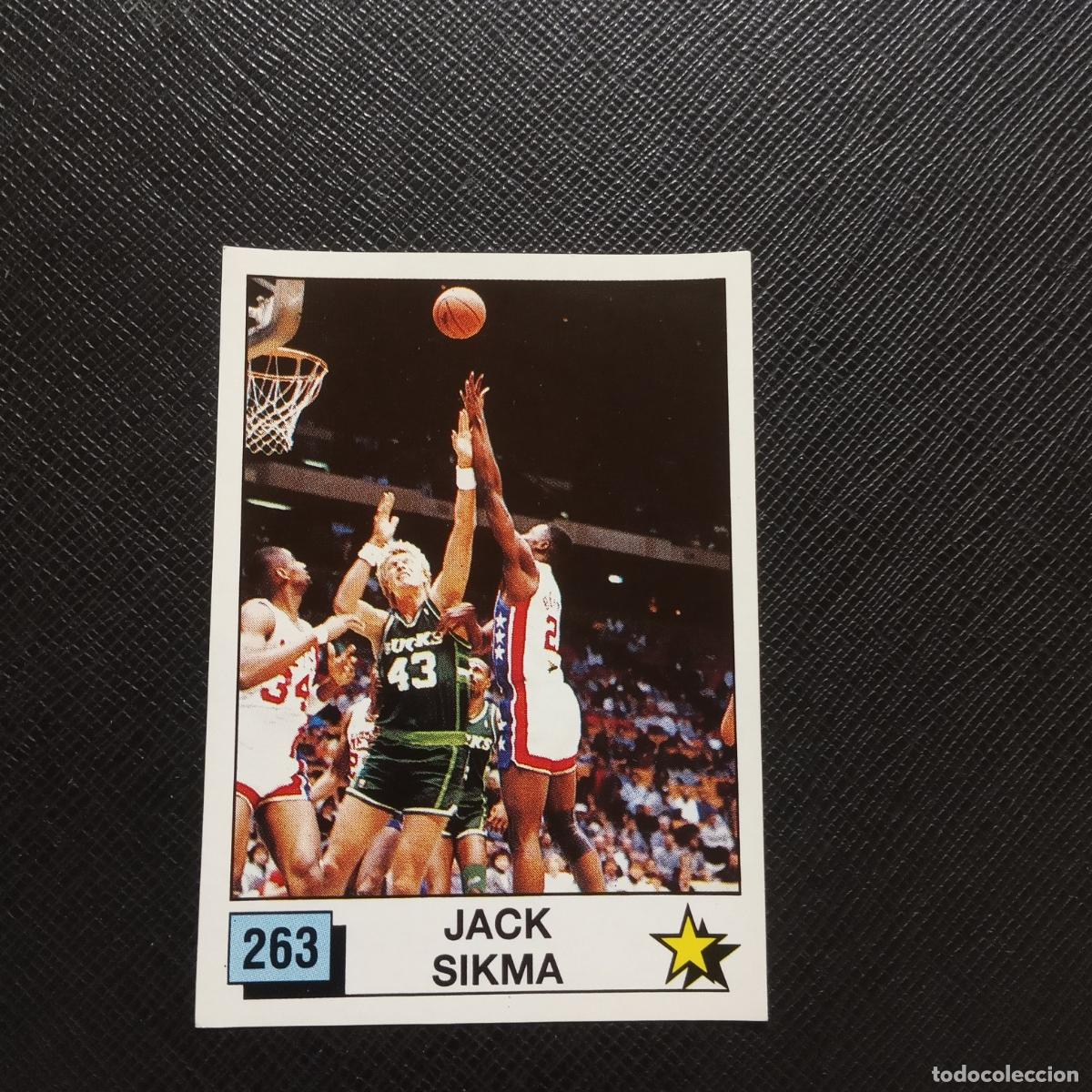 Coleccionismo deportivo: 263 JACK SIKMA PANINI 1990 BASKET NBA 90 CROMO BALONCESTO - SIN PEGAR - A53 PG208 B