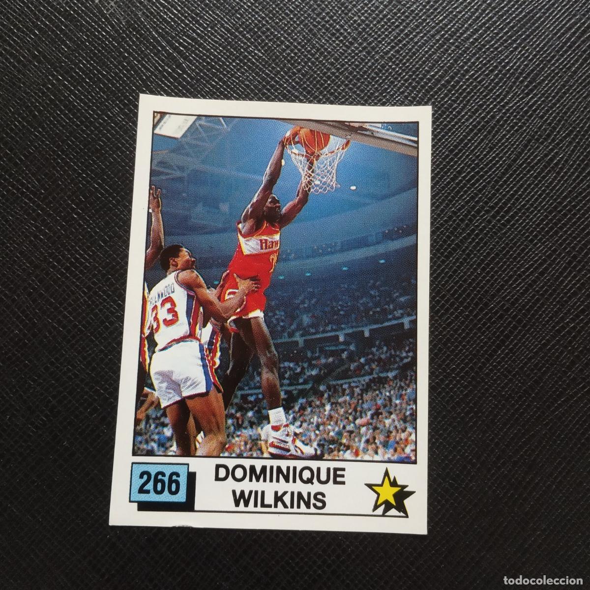Coleccionismo deportivo: 266 DOMINIQUE WILKINS PANINI 1990 BASKET NBA 90 CROMO BALONCESTO - SIN PEGAR - A53 PG217