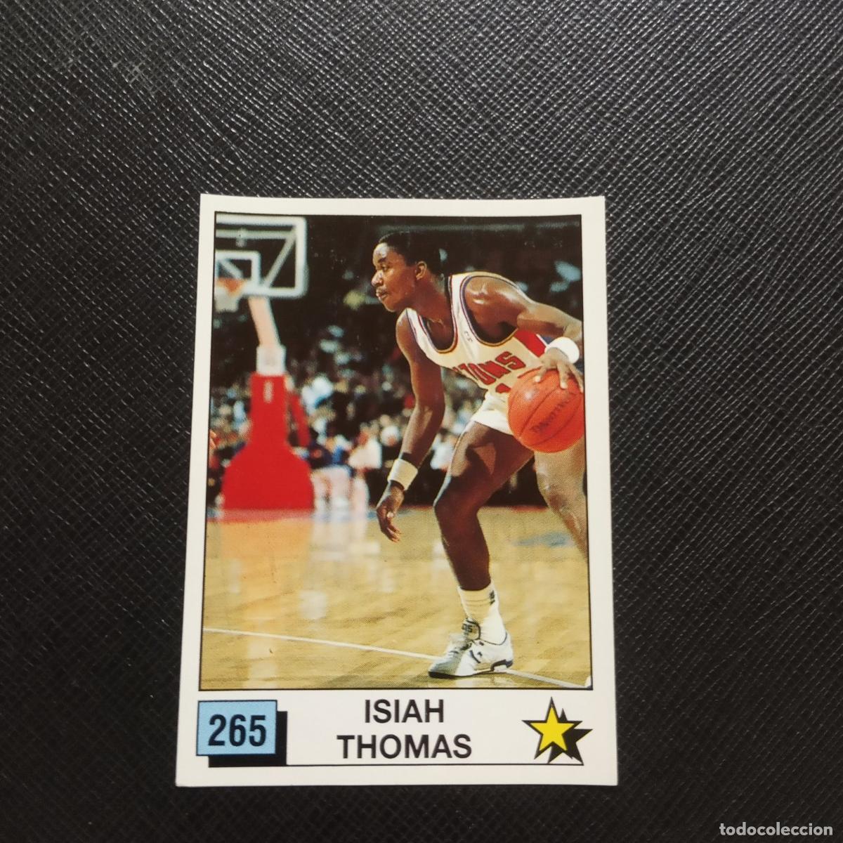 Coleccionismo deportivo: 265 ISIAH THOMAS PANINI 1990 BASKET NBA 90 CROMO BALONCESTO - SIN PEGAR - A53 PG226