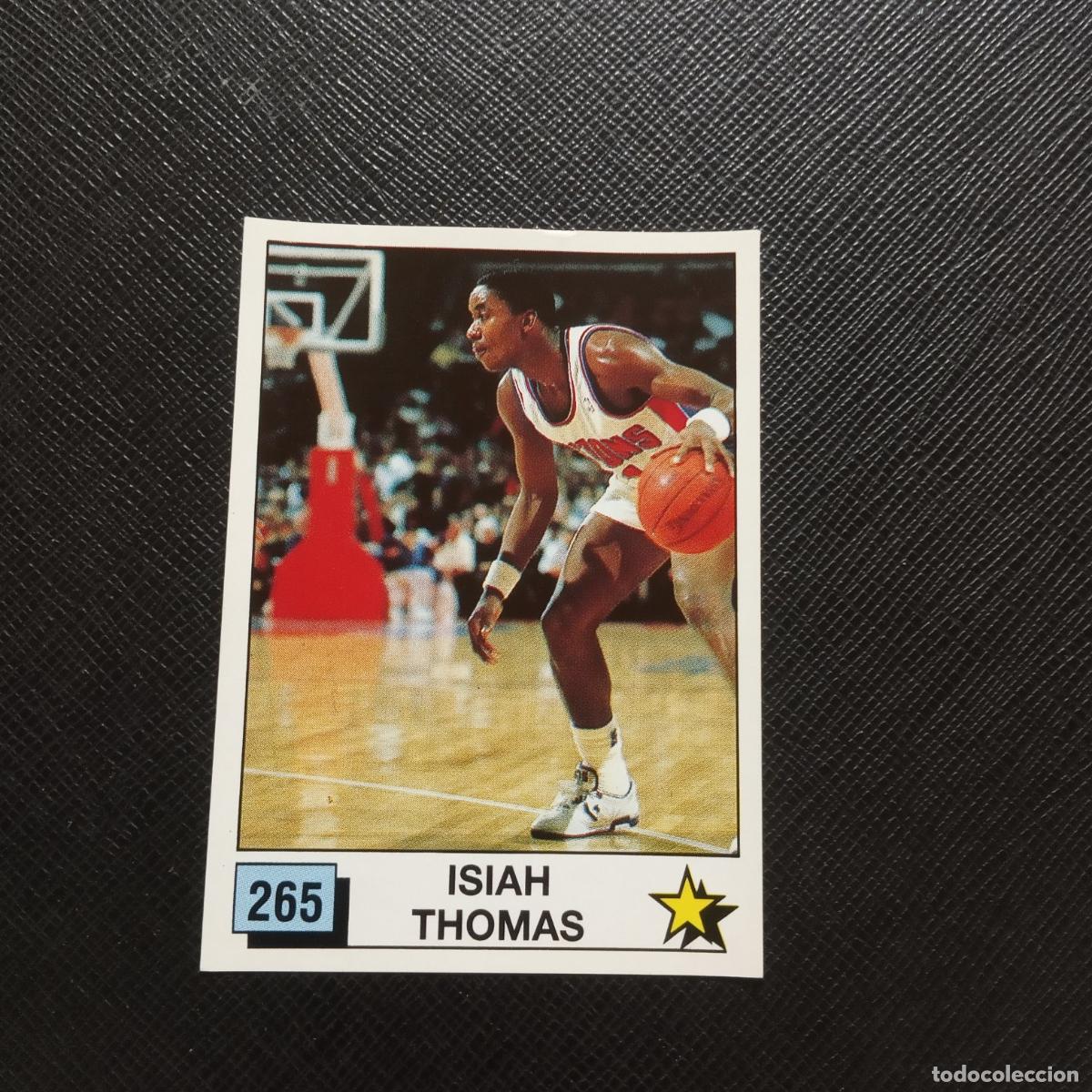 Coleccionismo deportivo: 265 ISIAH THOMAS PANINI 1990 BASKET NBA 90 CROMO BALONCESTO - SIN PEGAR - A53 PG226 B