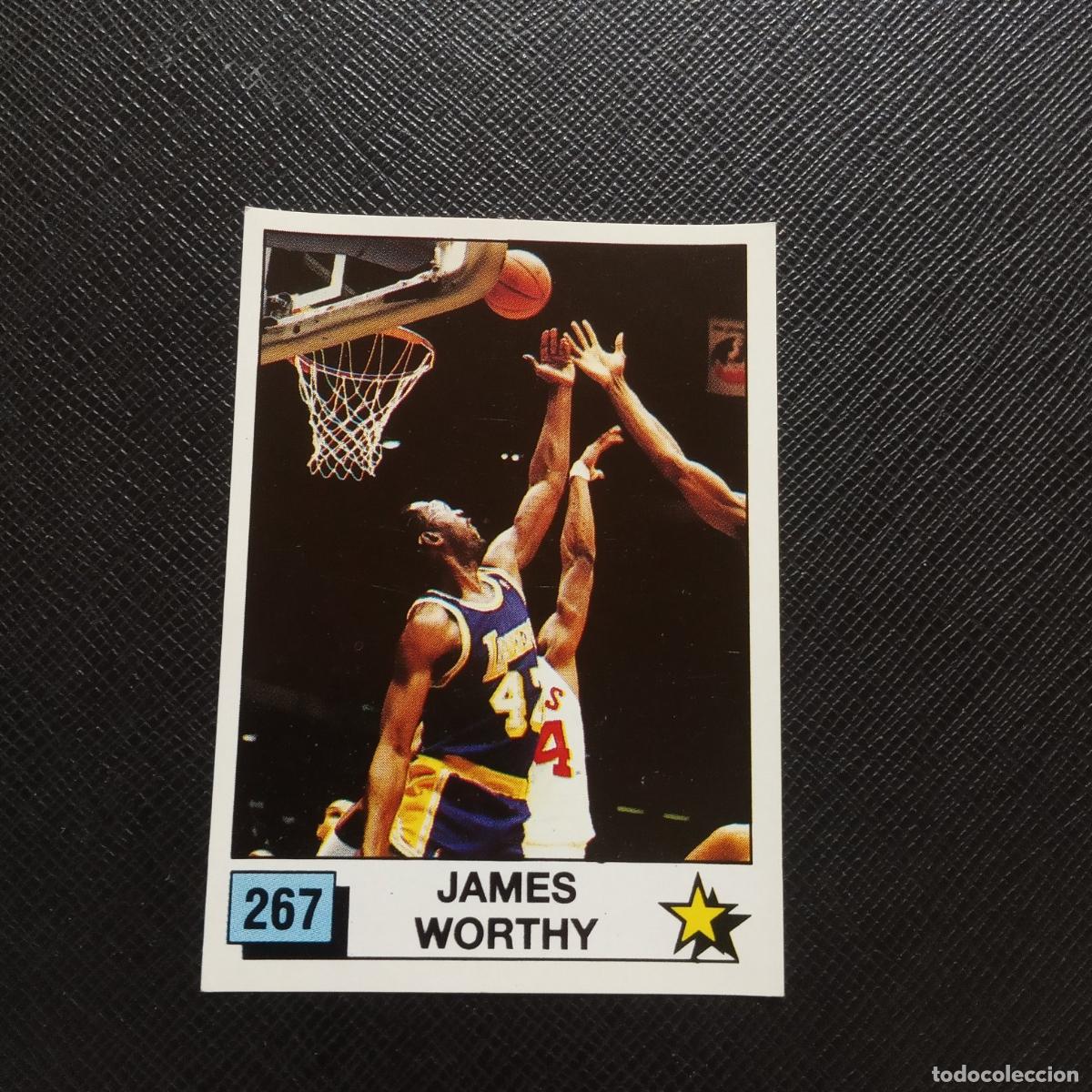Sports collectibles: 267 JAMES WORTHY PANINI 1990 BASKET NBA 90 CROMO BALONCESTO - SIN PEGAR - A53 PG244