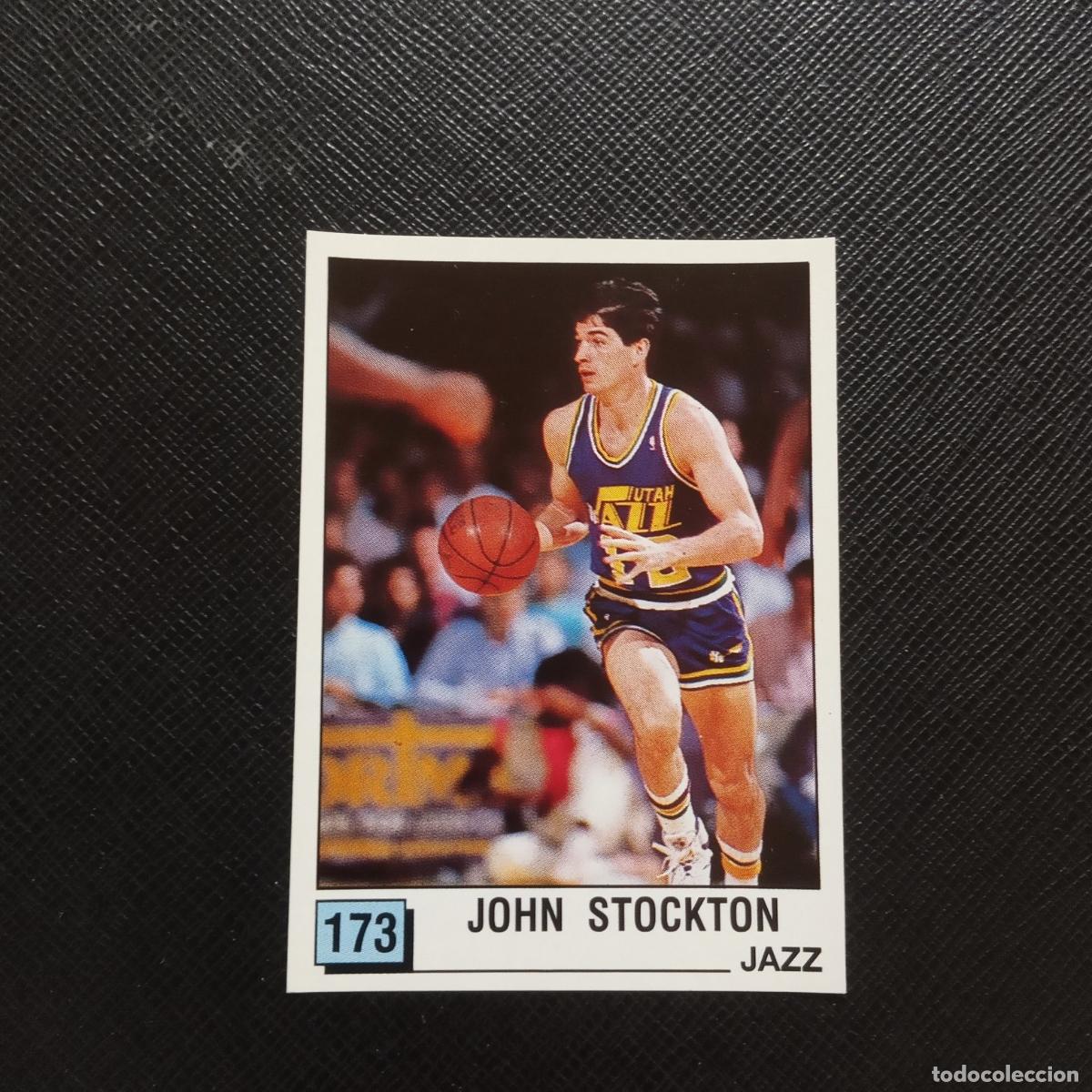Coleccionismo deportivo: 173 JOHN STOCKTON JAZZ PANINI 1990 BASKET NBA 90 CROMO BALONCESTO - SIN PEGAR - A53 PG253
