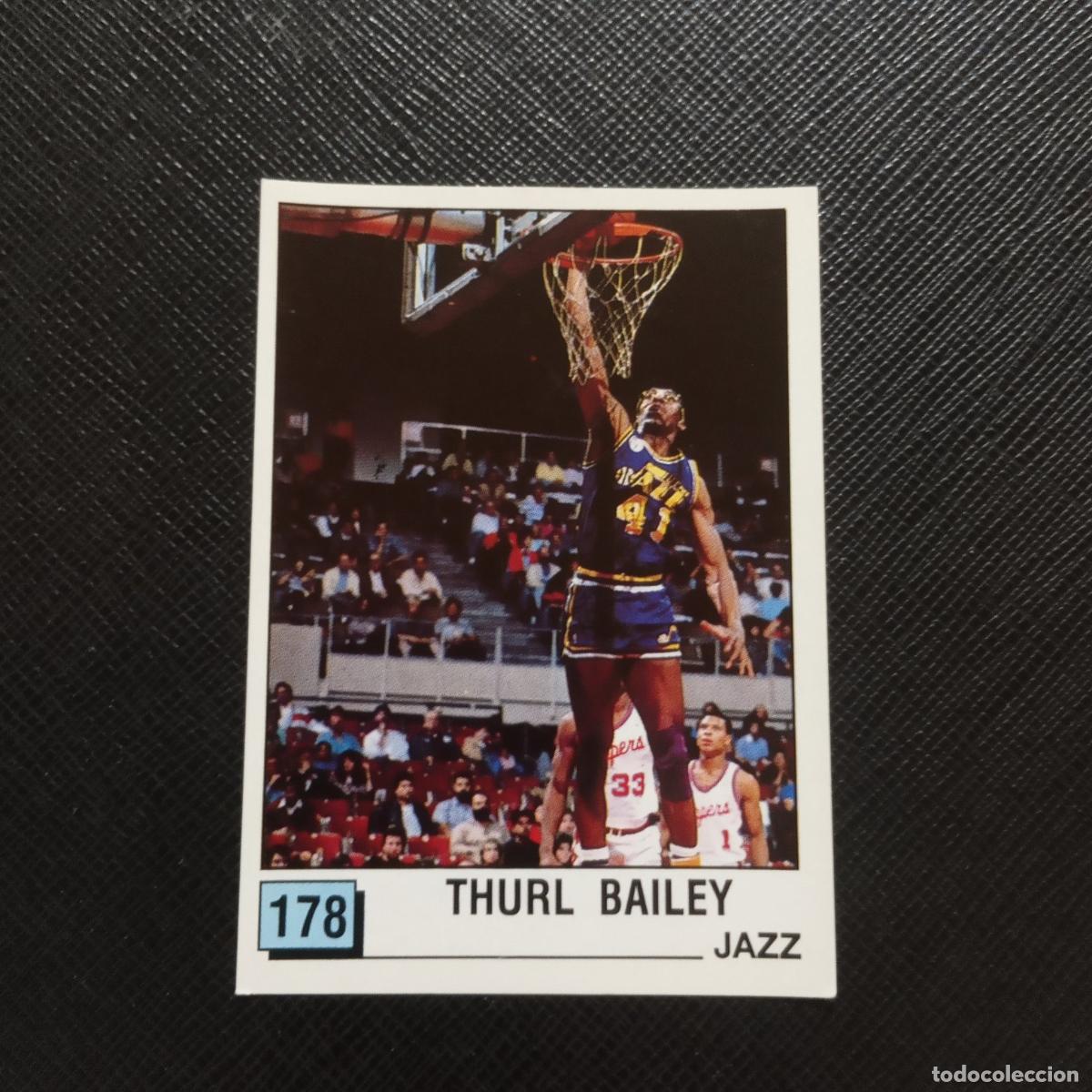 Coleccionismo deportivo: 178 THURL BAILEY JAZZ PANINI 1990 BASKET NBA 90 CROMO BALONCESTO - SIN PEGAR - A53 PG289