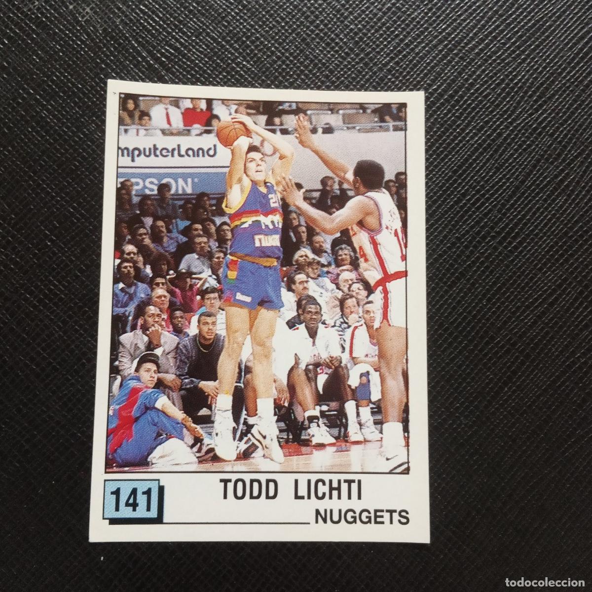 Coleccionismo deportivo: 141 TODD LICHTI NUGGETS PANINI 1990 BASKET NBA 90 CROMO BALONCESTO - SIN PEGAR - A53 PG298