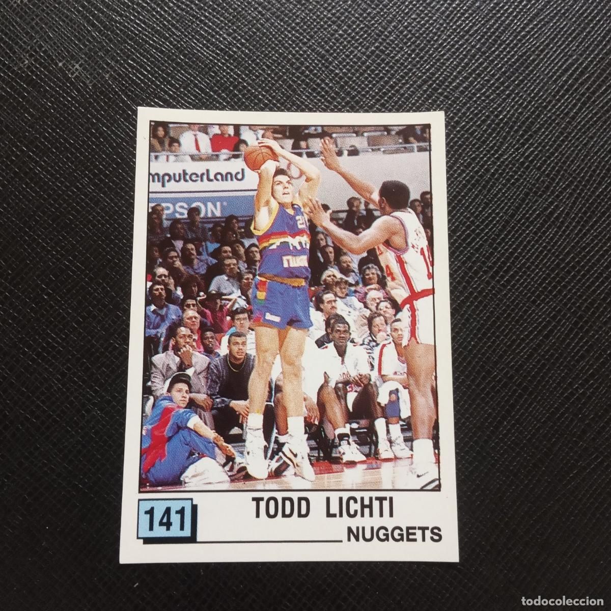 Coleccionismo deportivo: 141 TODD LICHTI NUGGETS PANINI 1990 BASKET NBA 90 CROMO BALONCESTO - SIN PEGAR - A53 PG316