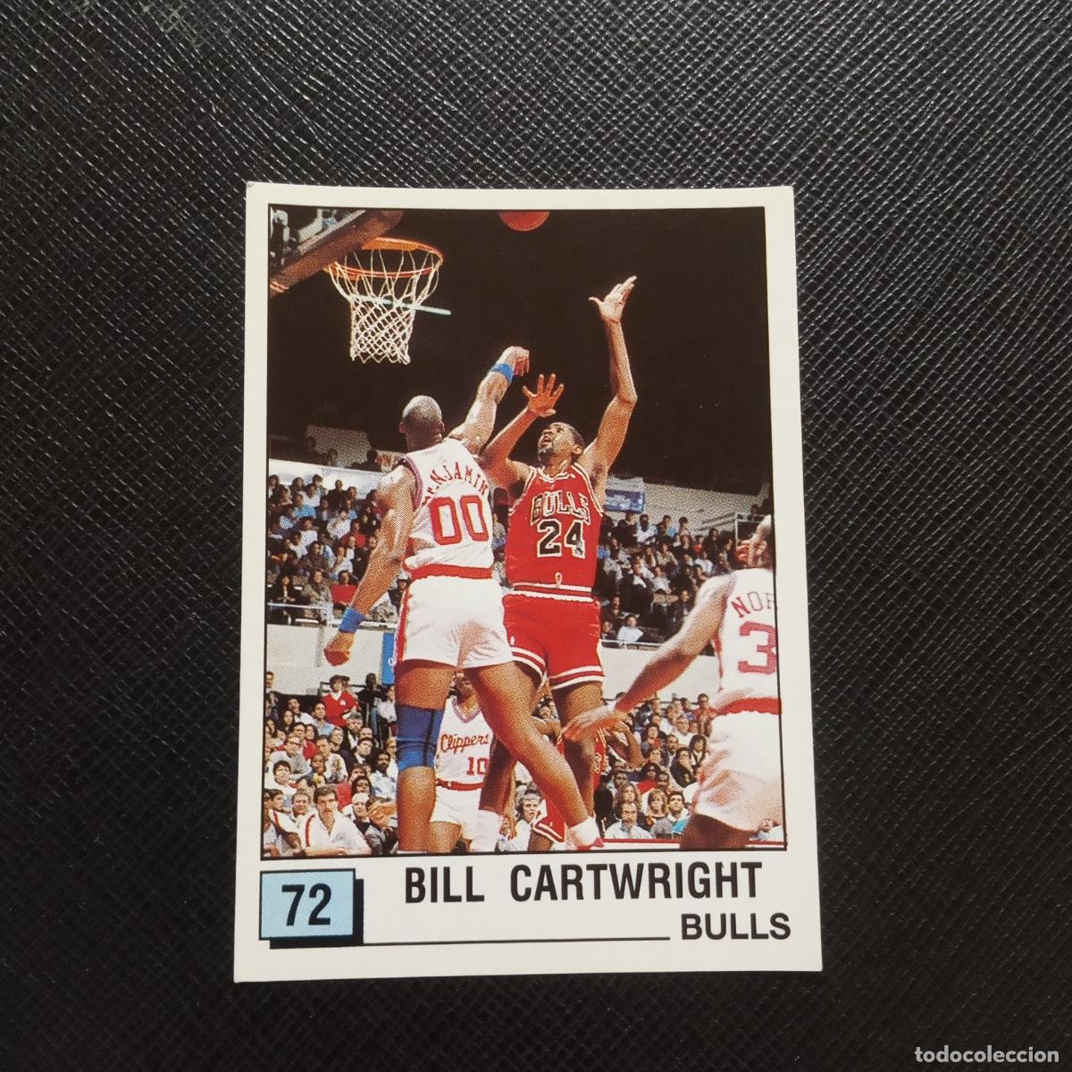Coleccionismo deportivo: 72 BILL CARTWRIGHT BULLS PANINI 1990 BASKET NBA 90 CROMO BALONCESTO - SIN PEGAR - A53 PG307 B