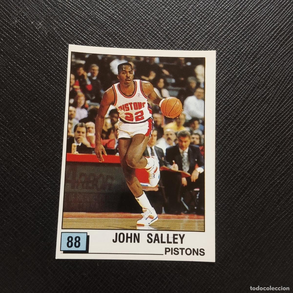 Coleccionismo deportivo: 88 JOHN SALLEY PISTONS PANINI 1990 BASKET NBA 90 CROMO BALONCESTO - SIN PEGAR - A53 PG307
