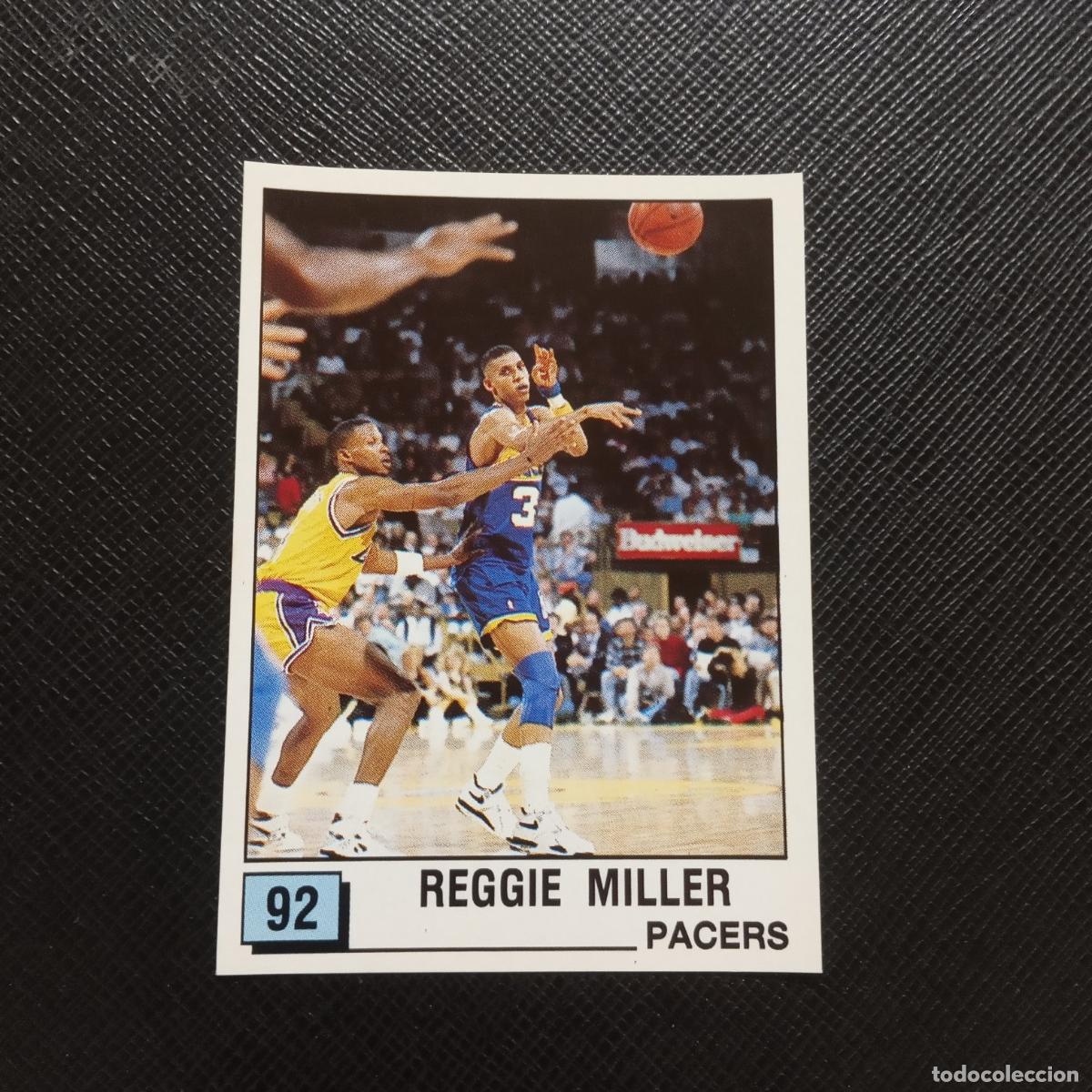 Coleccionismo deportivo: 92 REGGIE MILLER PACERS PANINI 1990 BASKET NBA 90 CROMO BALONCESTO - SIN PEGAR - A53 PG307