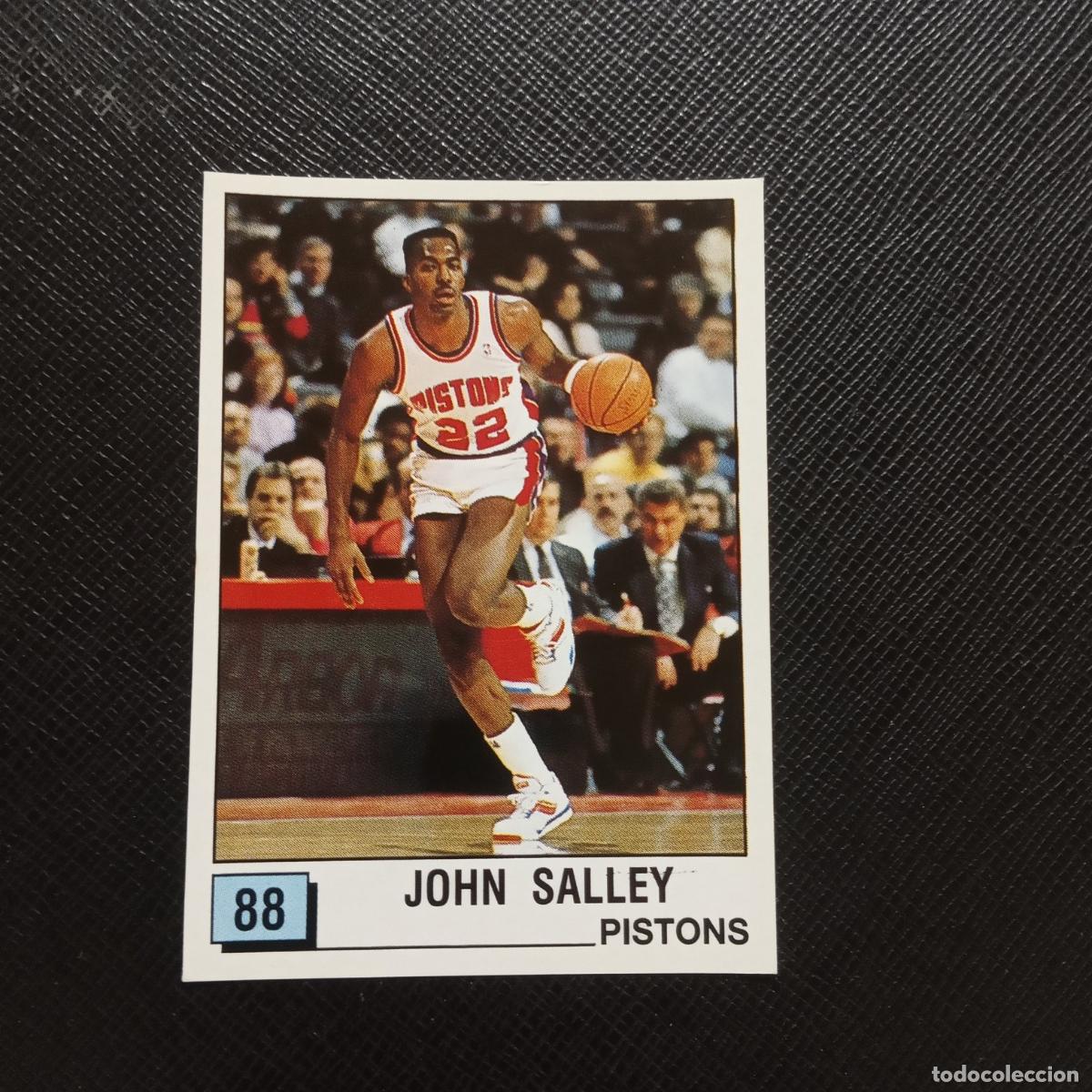 Coleccionismo deportivo: 88 JOHN SALLEY PISTONS PANINI 1990 BASKET NBA 90 CROMO BALONCESTO - SIN PEGAR - A53 PG307