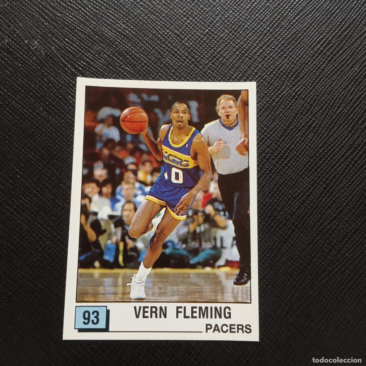 Coleccionismo deportivo: 93 VERN FLEMING PACERS PANINI 1990 BASKET NBA 90 CROMO BALONCESTO - SIN PEGAR - A53 PG316 B