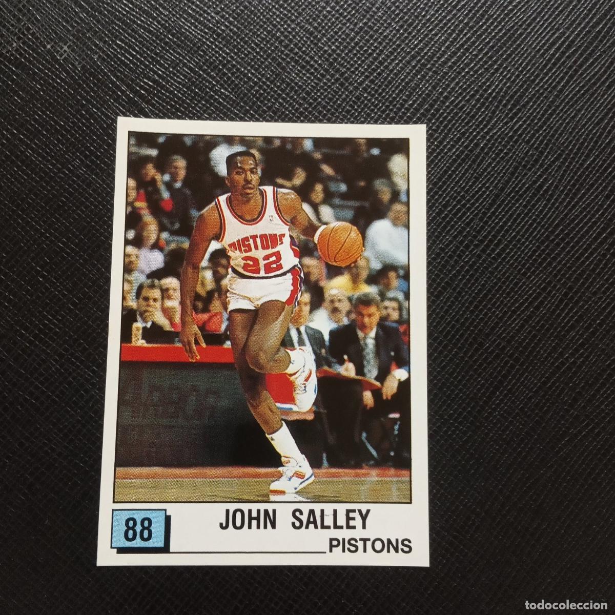 Coleccionismo deportivo: 88 JOHN SALLEY PISTONS PANINI 1990 BASKET NBA 90 CROMO BALONCESTO - SIN PEGAR - A53 PG325 B