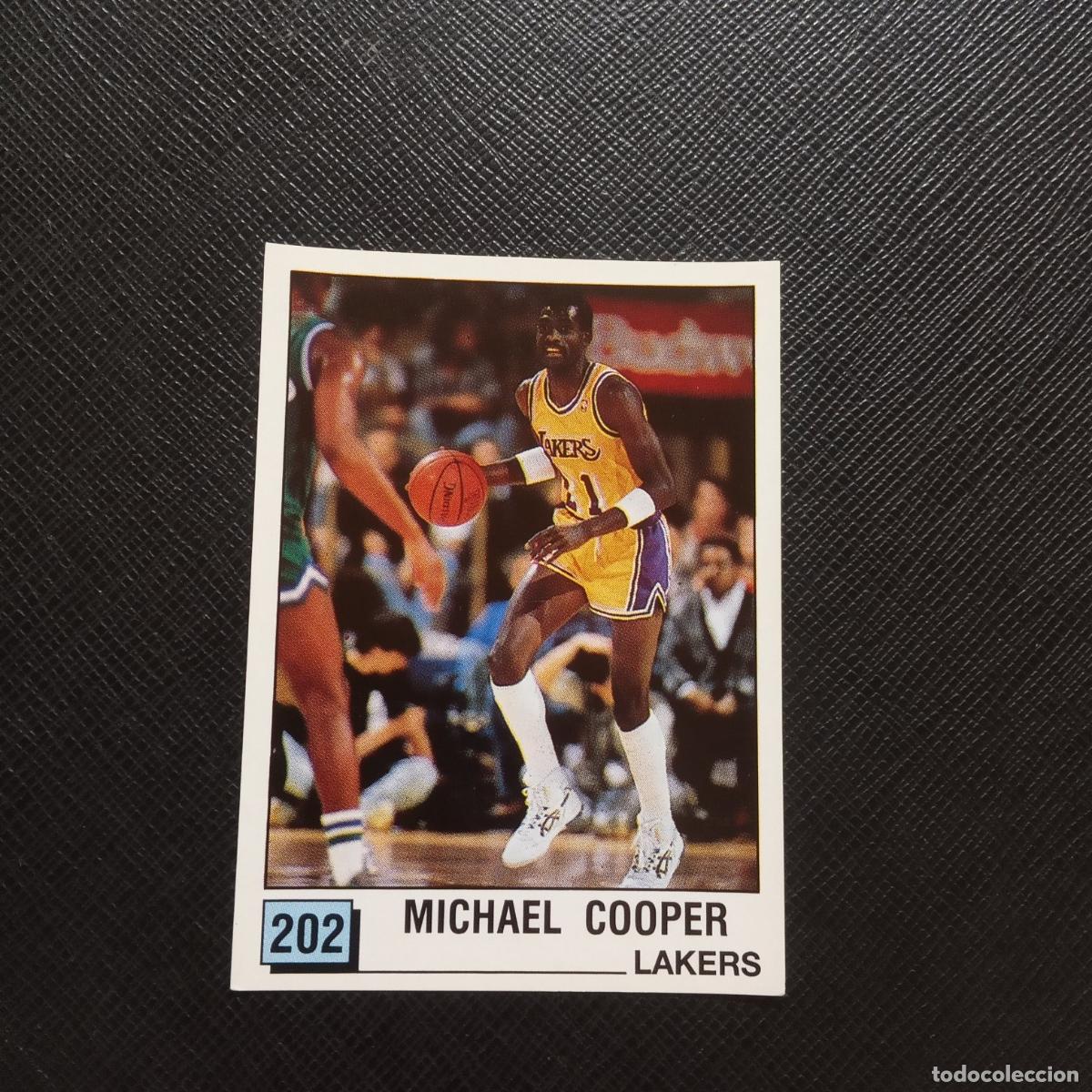 Coleccionismo deportivo: 202 MICAHEL COOPER LAKERS PANINI 1990 BASKET NBA 90 CROMO BALONCESTO - SIN PEGAR - A53 PG325