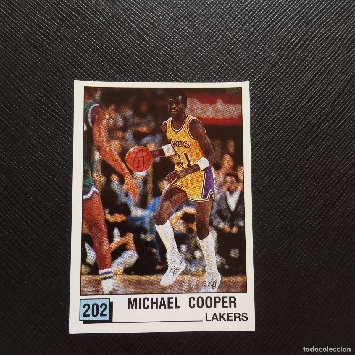 Coleccionismo deportivo: 202 MICAHEL COOPER LAKERS PANINI 1990 BASKET NBA 90 CROMO BALONCESTO - SIN PEGAR - A53 PG325 B