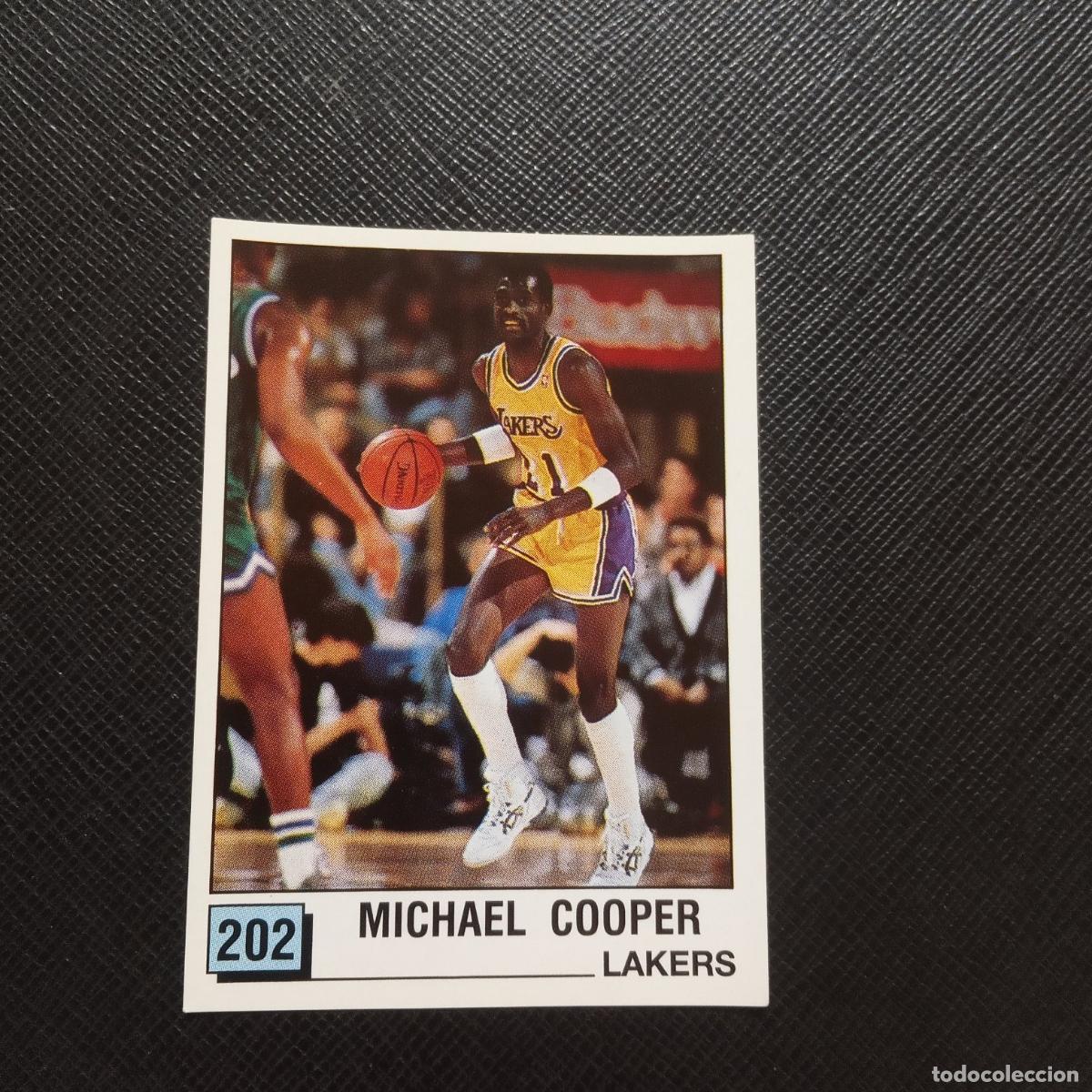 Coleccionismo deportivo: 202 MICAHEL COOPER LAKERS PANINI 1990 BASKET NBA 90 CROMO BALONCESTO - SIN PEGAR - A53 PG334