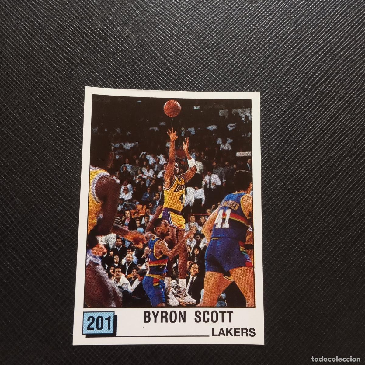Coleccionismo deportivo: 201 BYRON SCOTT LAKERS PANINI 1990 BASKET NBA 90 CROMO BALONCESTO - SIN PEGAR - A53 PG343 B