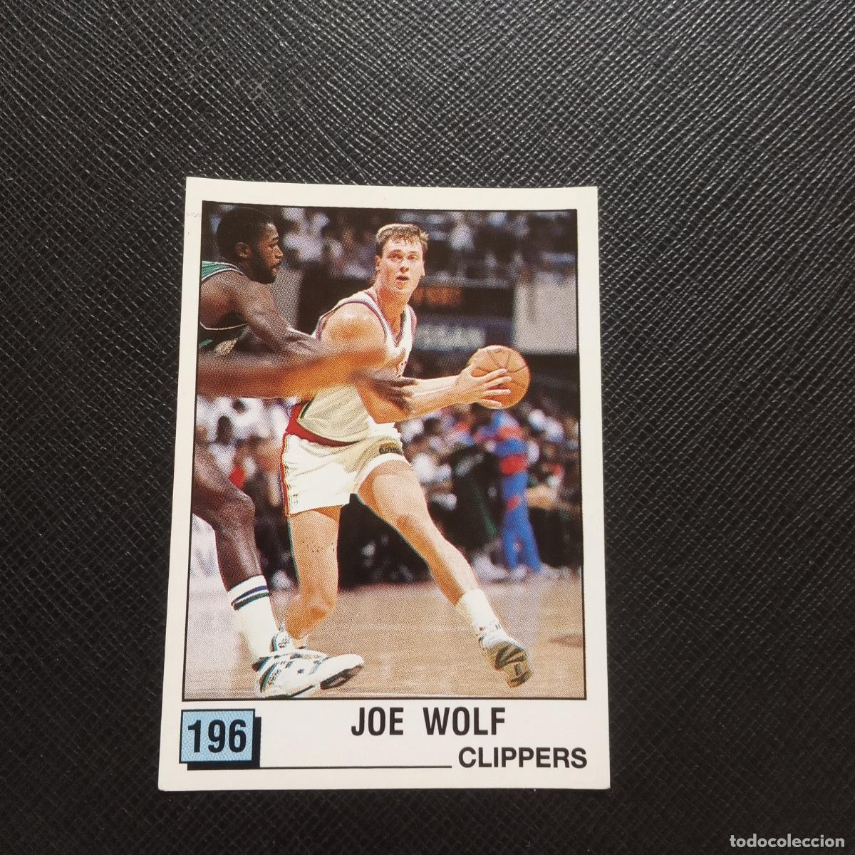 Coleccionismo deportivo: 196 JOE WOLF CLIPPERS PANINI 1990 BASKET NBA 90 CROMO BALONCESTO - SIN PEGAR - A53 PG316