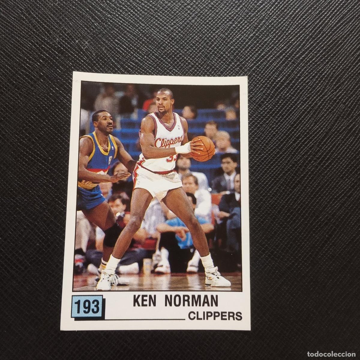 Coleccionismo deportivo: 193 KEN NORMAN CLIPPERS PANINI 1990 BASKET NBA 90 CROMO BALONCESTO - SIN PEGAR - A53 PG343