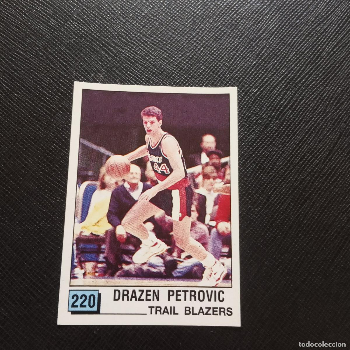 Collezionismo sportivo: 220 DRAZEN PETROVIC TRAIL BLAZERS PANINI 1990 BASKET NBA 90 CROMO BALONCESTO SIN PEGAR - A53 PG361 B